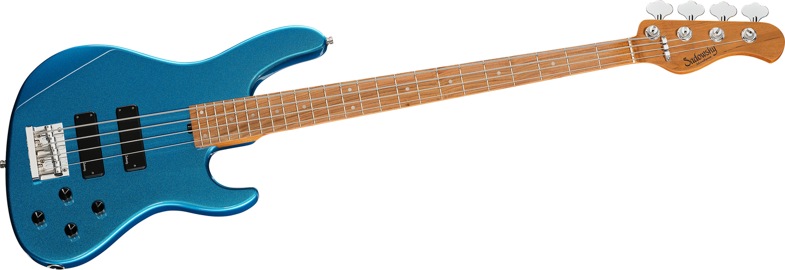 Sadowsky MetroExpress 24 Modern 4 Morado Ocean Blue, bass guitar