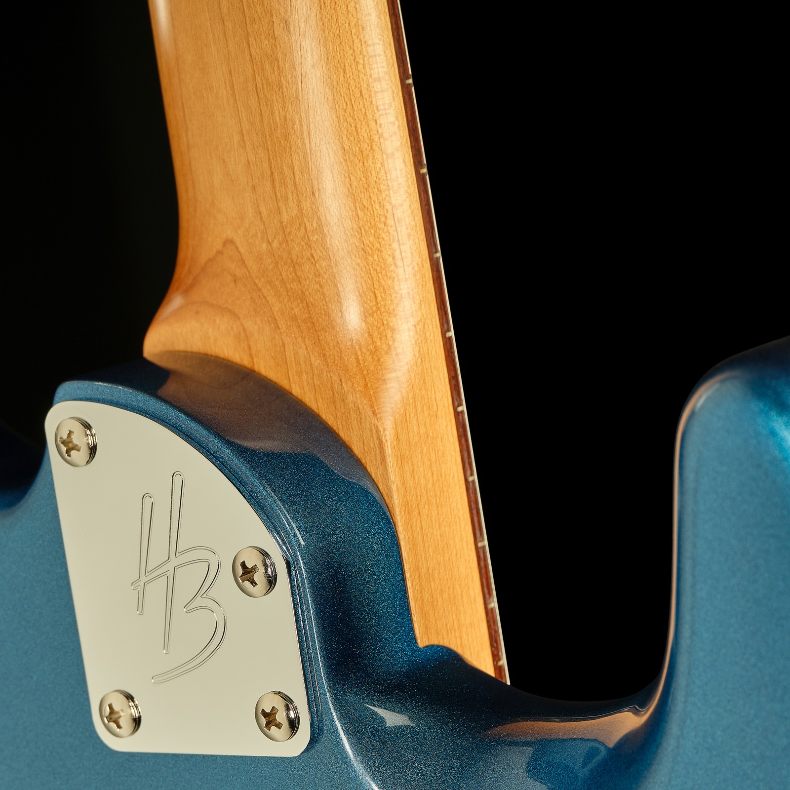 Halsübergang der Harley Benton ST-Modern HSS LH LPB