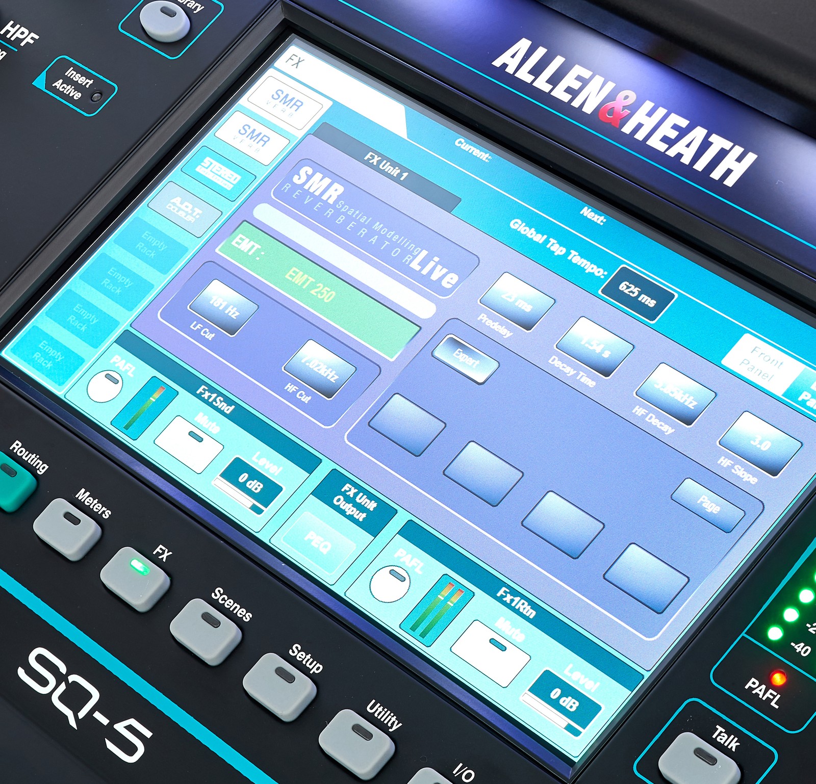 Allen & Heath SQ5 Mischpult Display