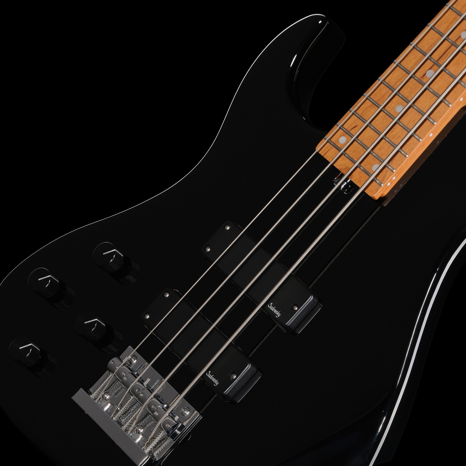 Korpus des Sadowsky MetroExp24 Modern 4 RM LH BK