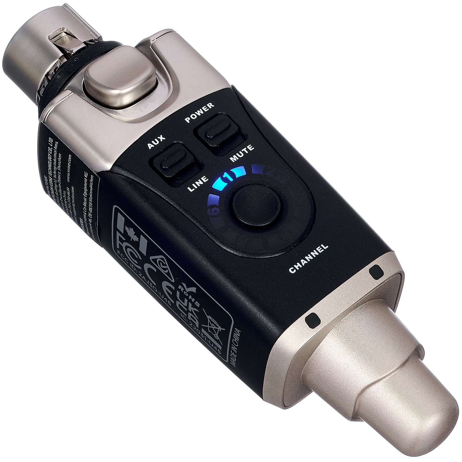 Transmitter des XVive U45T9 In-Ear Monitor Bundle T9