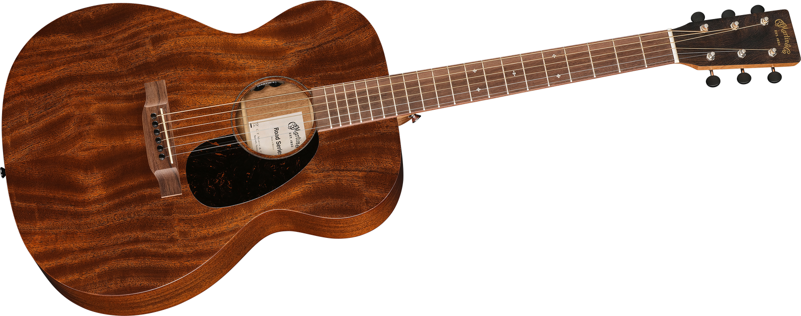 Martin Guitar 000-10E Retro Sapele Westerngitarre mit Tonabnehmer