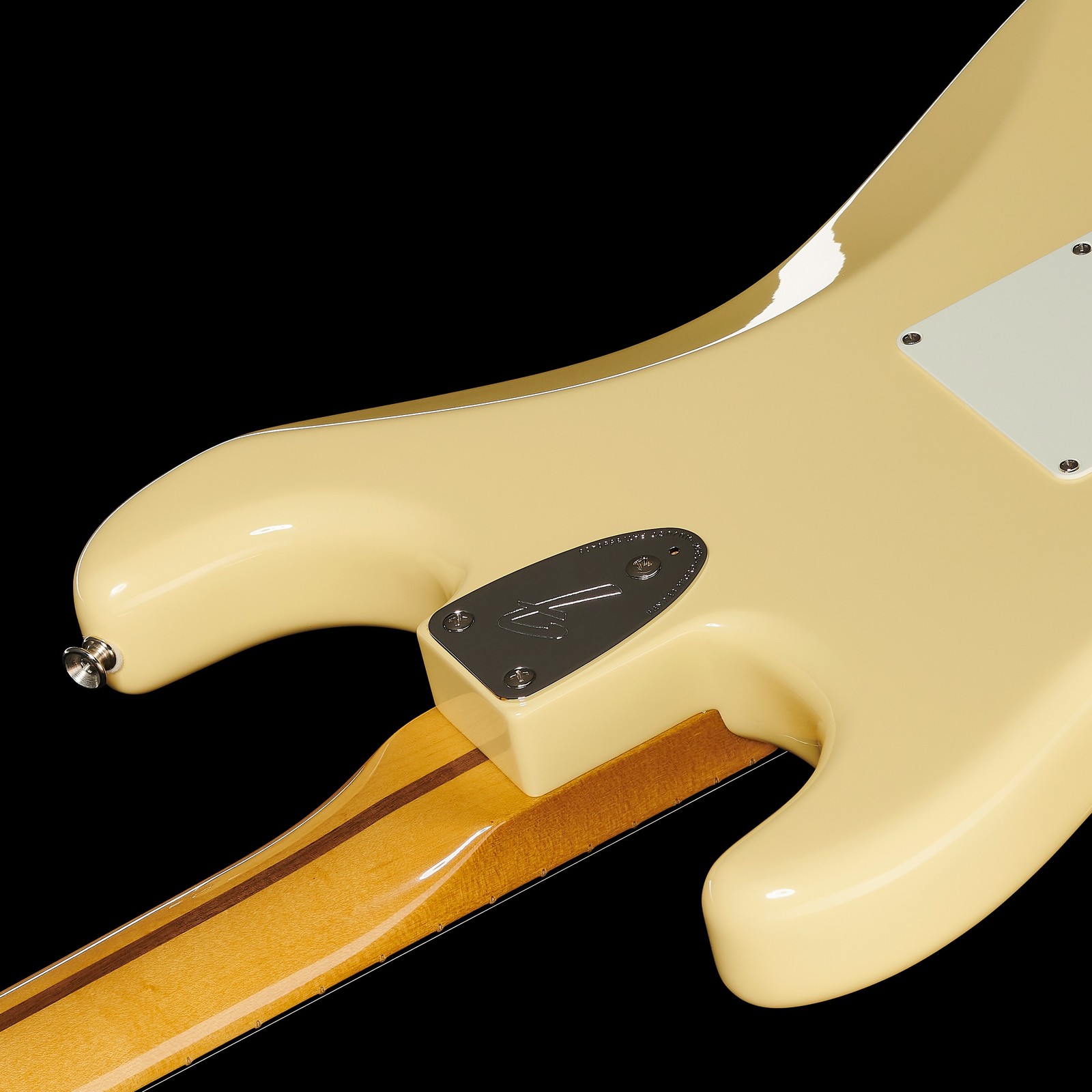 Hals mit 3-Punkt-Verschraubung auf der Rückseite der Fender Vintera II 70s Strat MN VWT