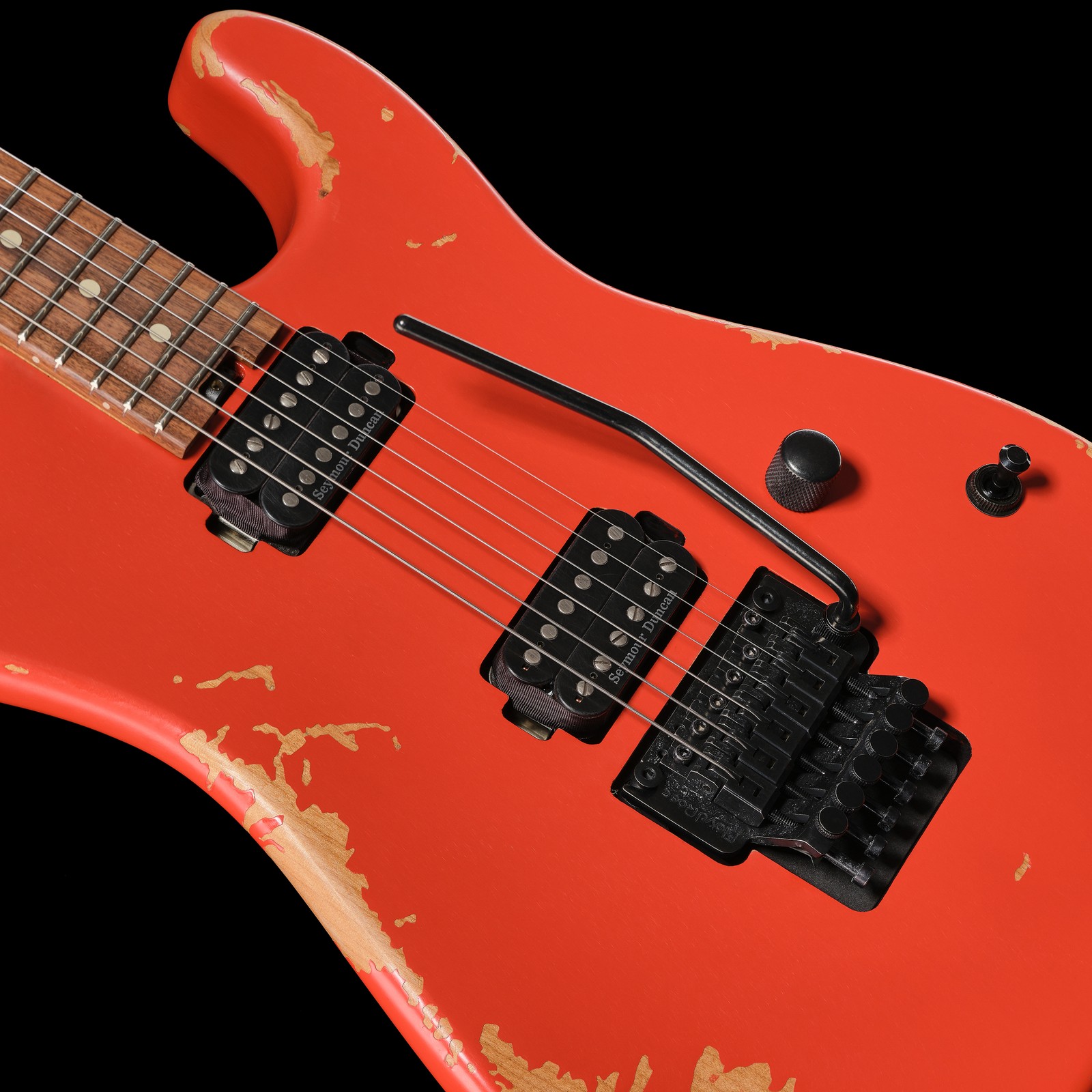 Seymour Duncan JB und '59 Humbucker und Floyd Rose 1000 auf der Charvel Pro Mod RELic SRS SD1 HH WOR