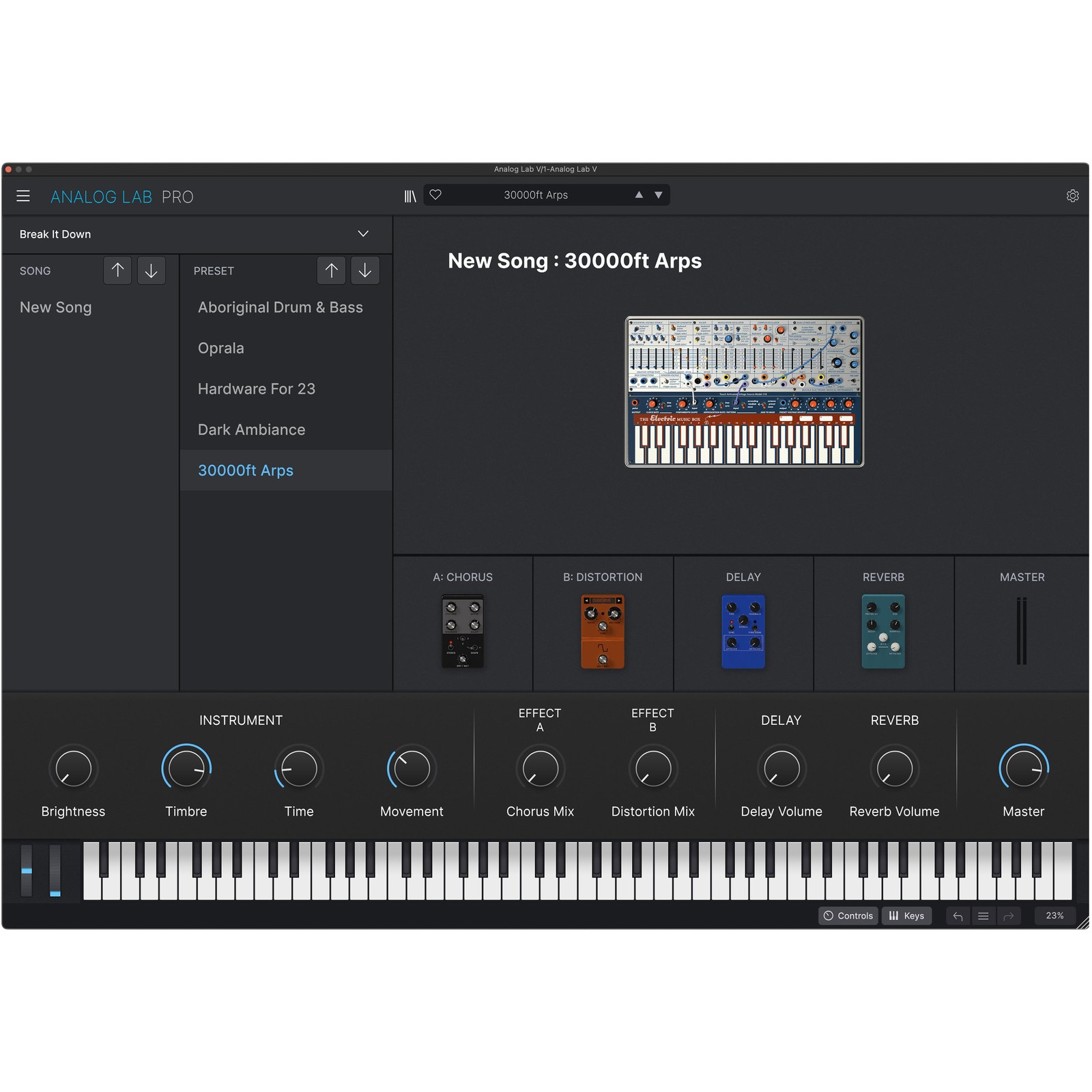 Arturia Analog Lab Pro Virtueller Synthesizer