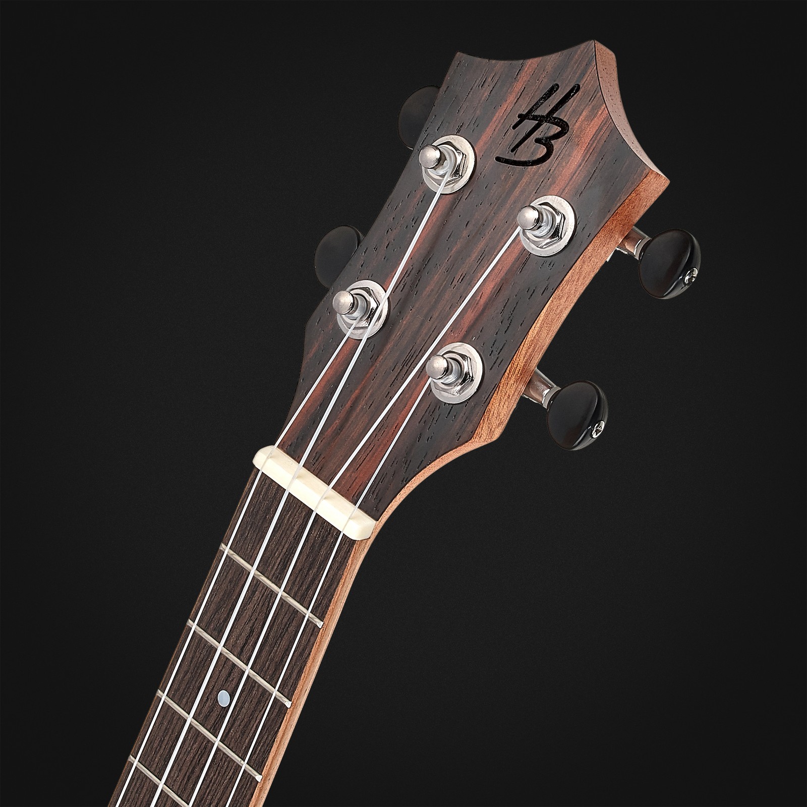 Kopfplatte der Harley Benton Hawaii Cedar Tenor Ukulele