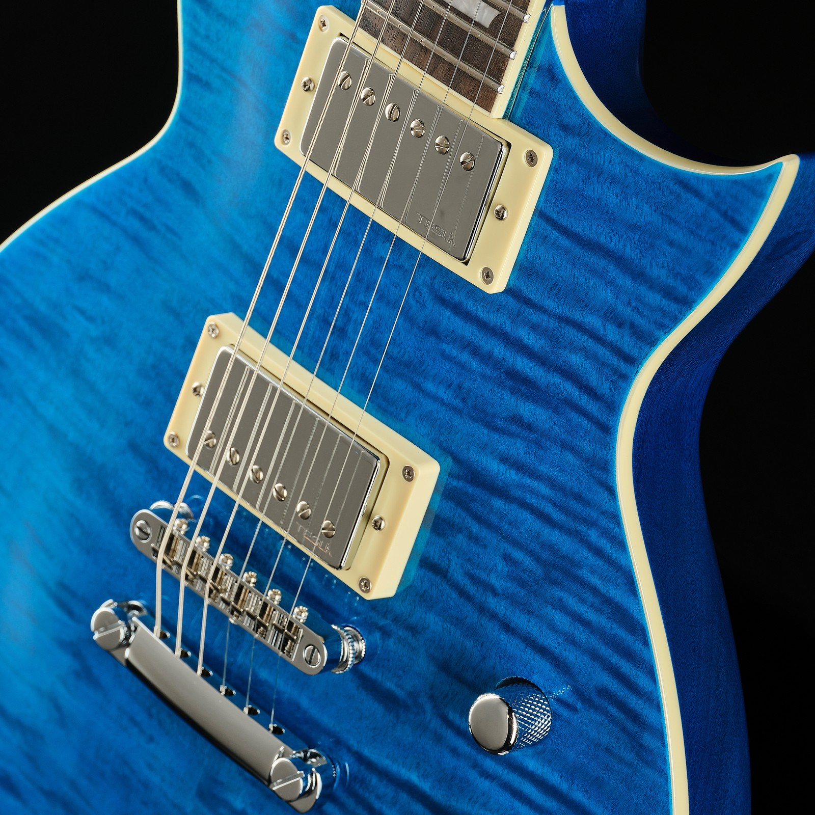 Harley Benton SC-Custom III Ocean Flame Humbucker Pickups