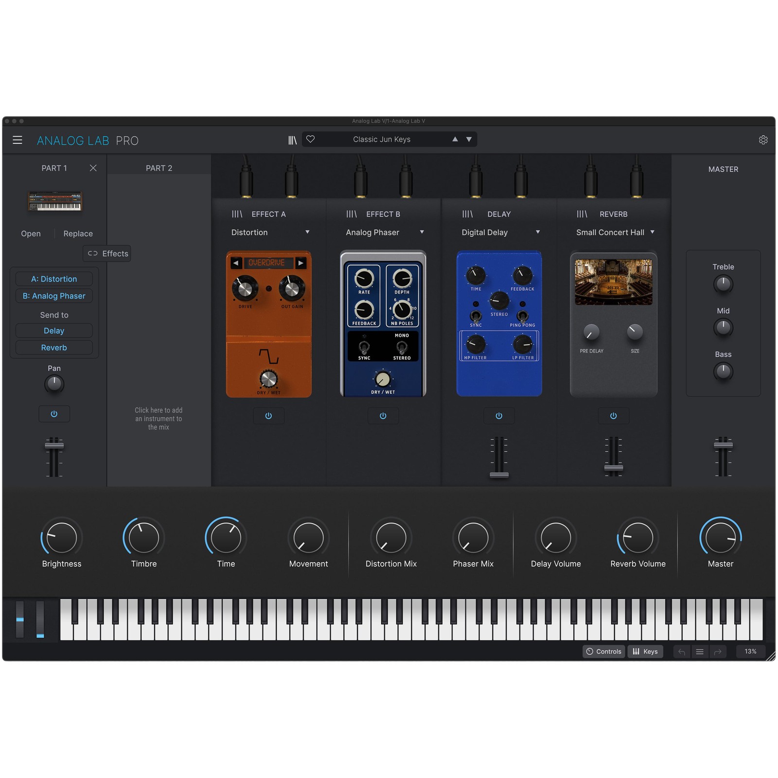 Arturia Analog Lab Pro Effect Units