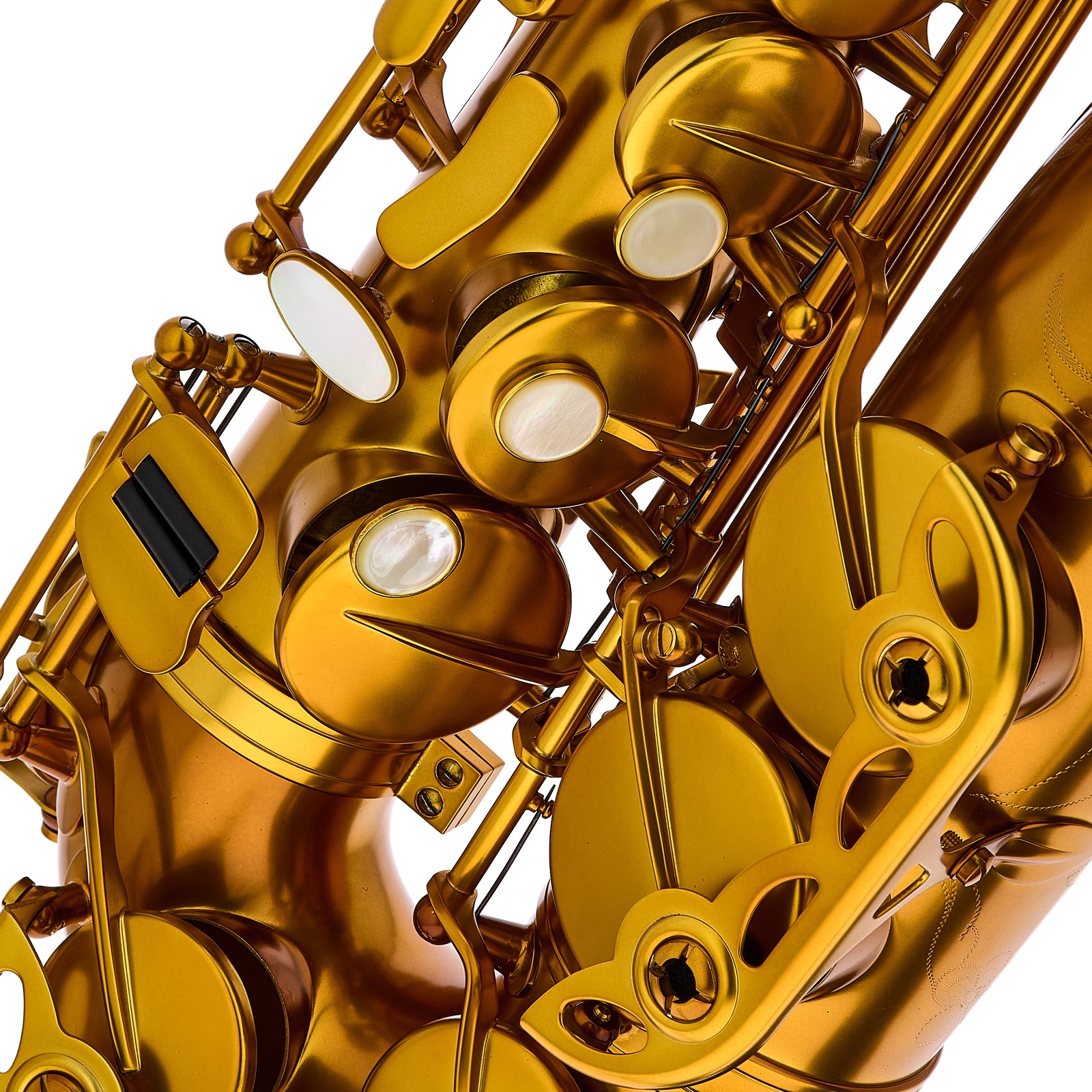 Mechanik des BetterSax Session Alto Matte Gold Saxophons
