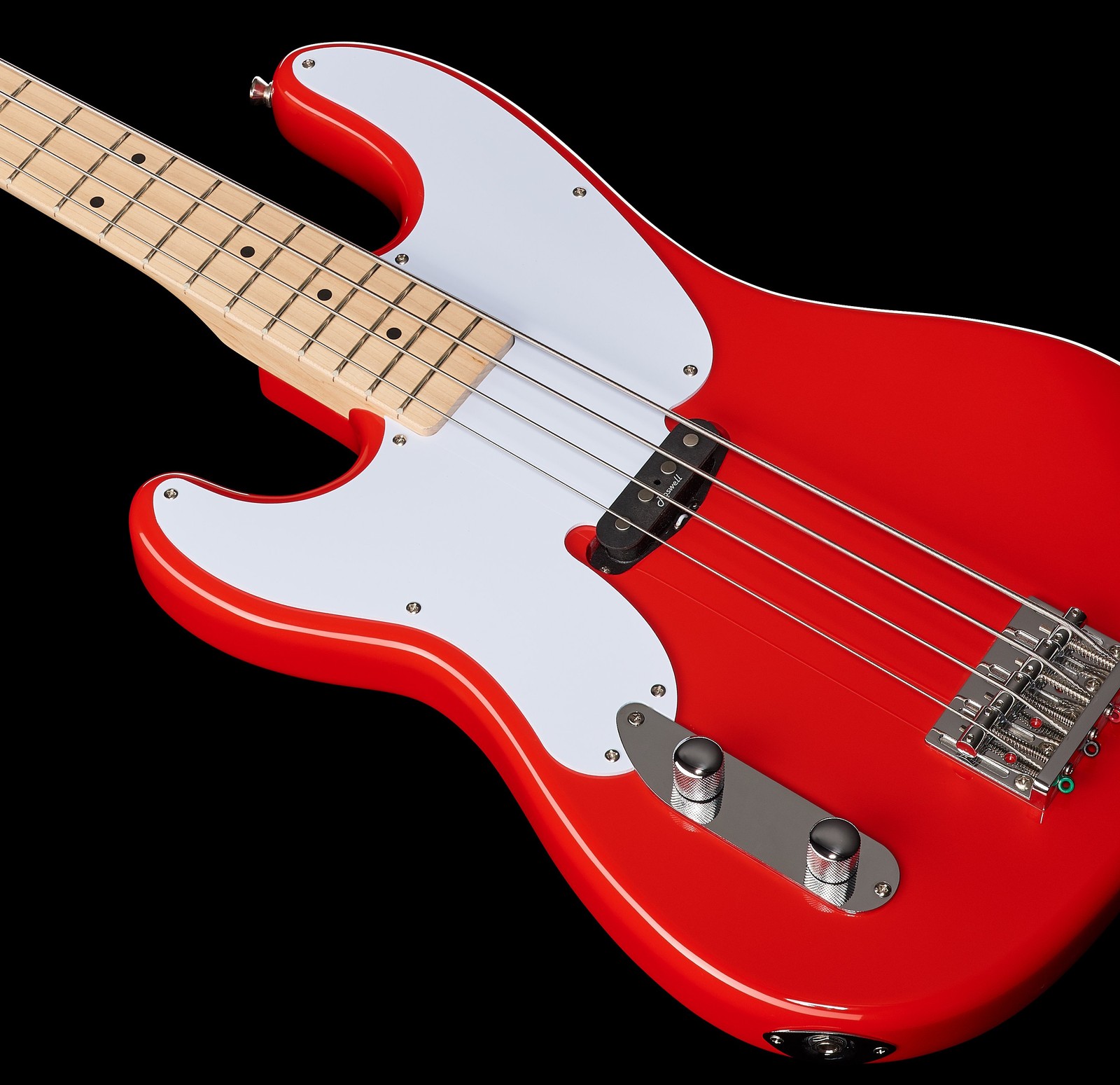 Singlecoil im Linkshänder E-Bass Harley Benton PB-50 LH FR Vintage Series 