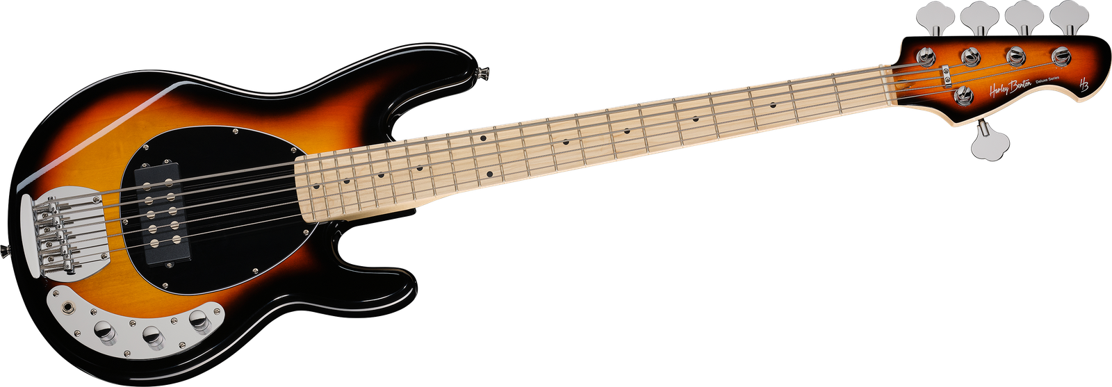 Harley Benton MB-5 SB Deluxe Series 5-Saiter E-Bass