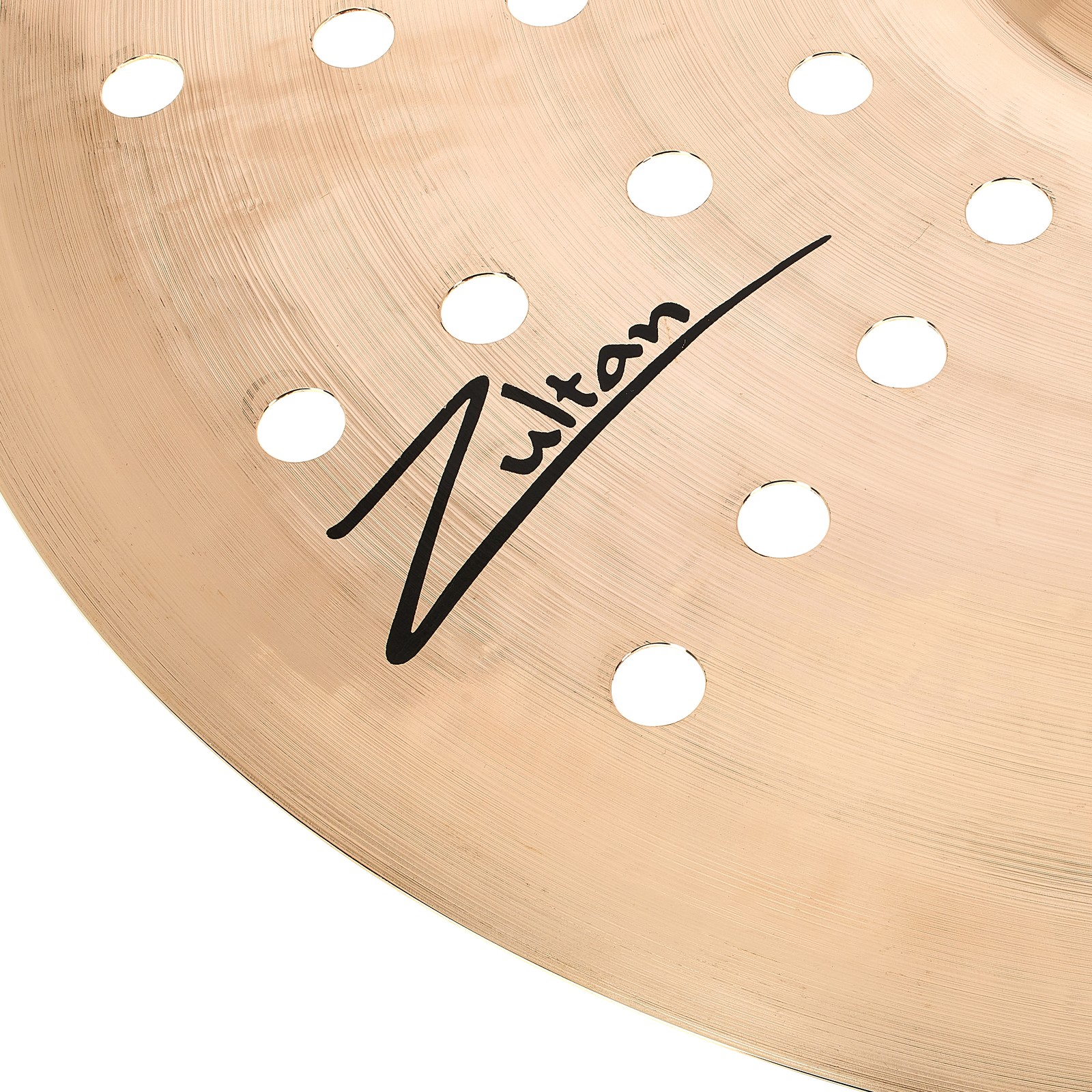 Zultan 18" Rock Beat Trash Crash Detail Logo