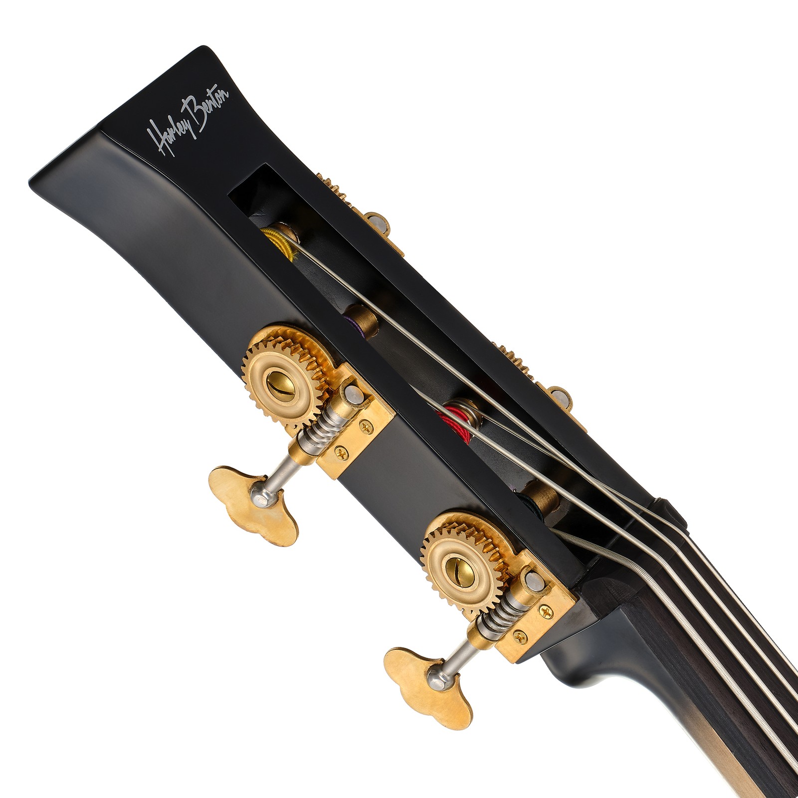Harley Benton DB01-BK Electric Double Bass Kopfplatte