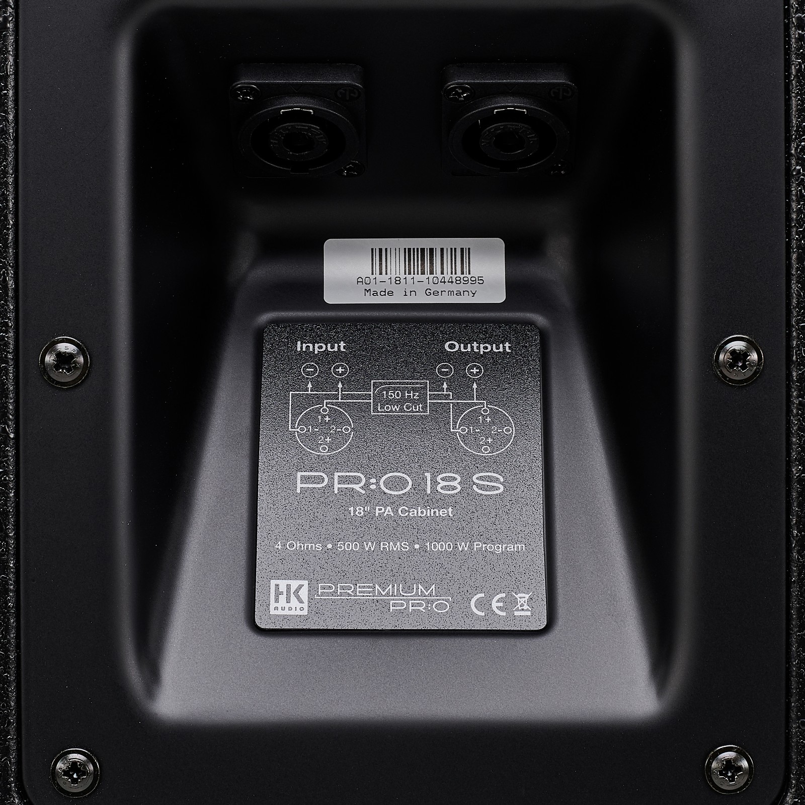 HK Audio Premium PR:O 18 S Rückseite