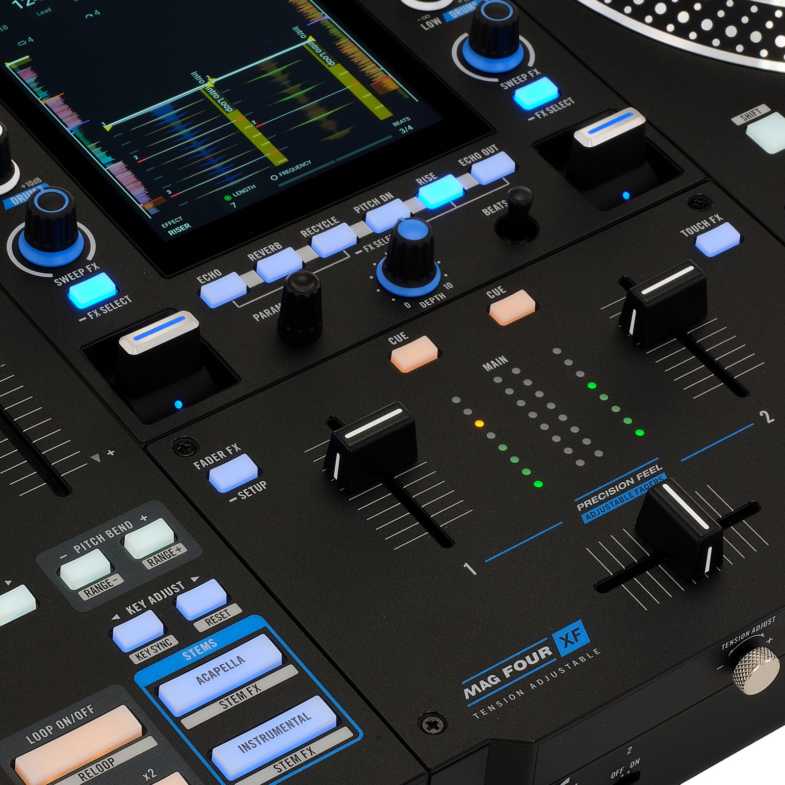 Fader des Rane System One DJ-Controllers