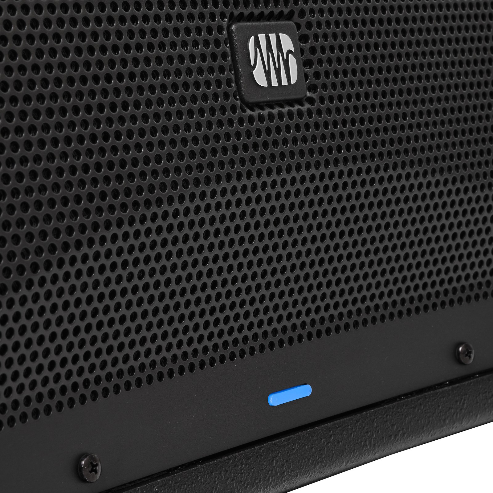 Presonus Logo am Air XD Sub 18 Subwoofers mit Herstellerlogo