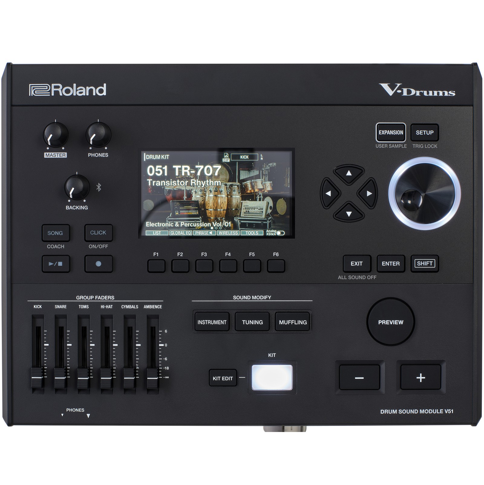 Soundmodul Roland V51 für E-Drumset VAD516