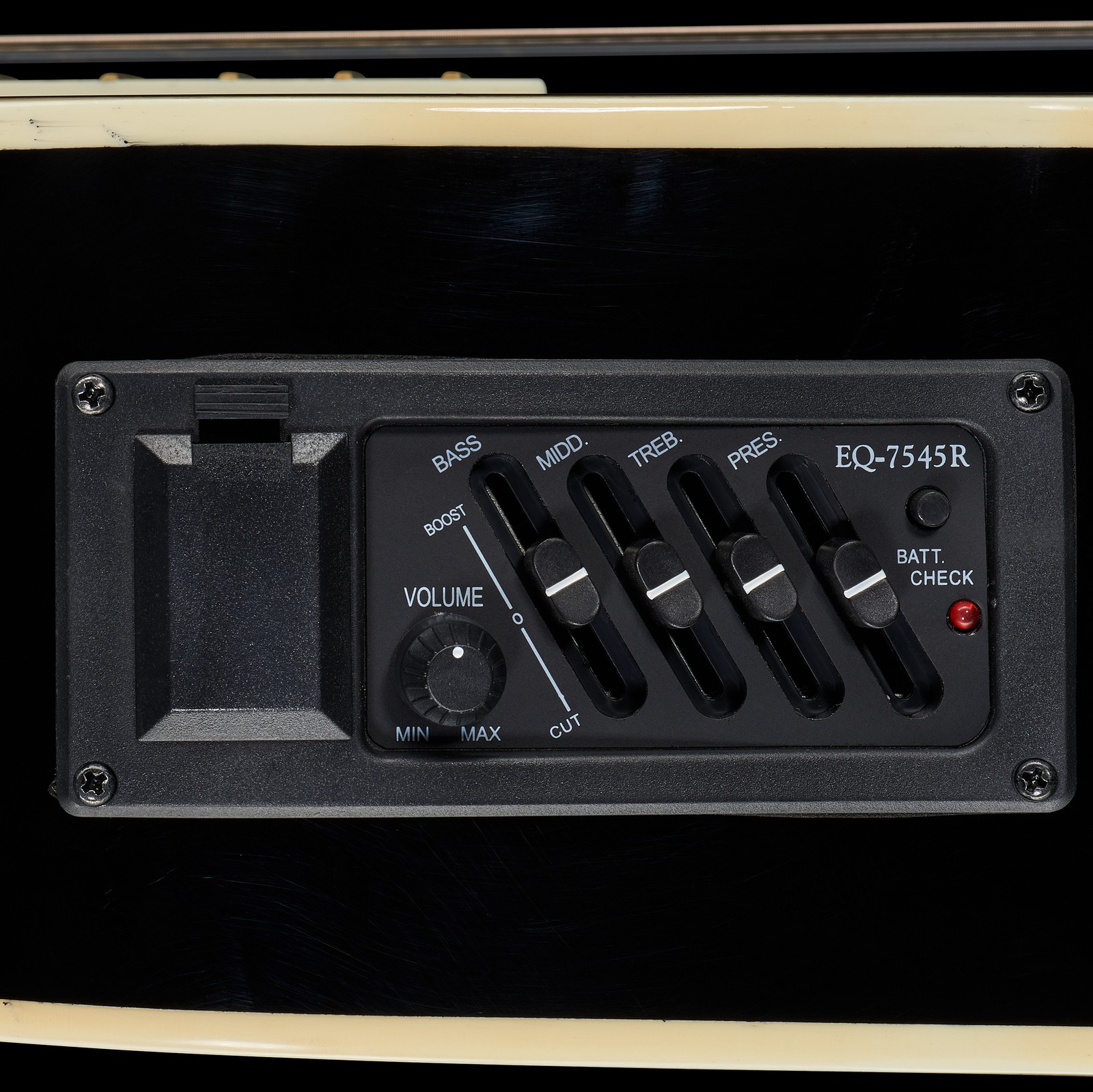 Preamp der Harley Benton CG200CE-BK