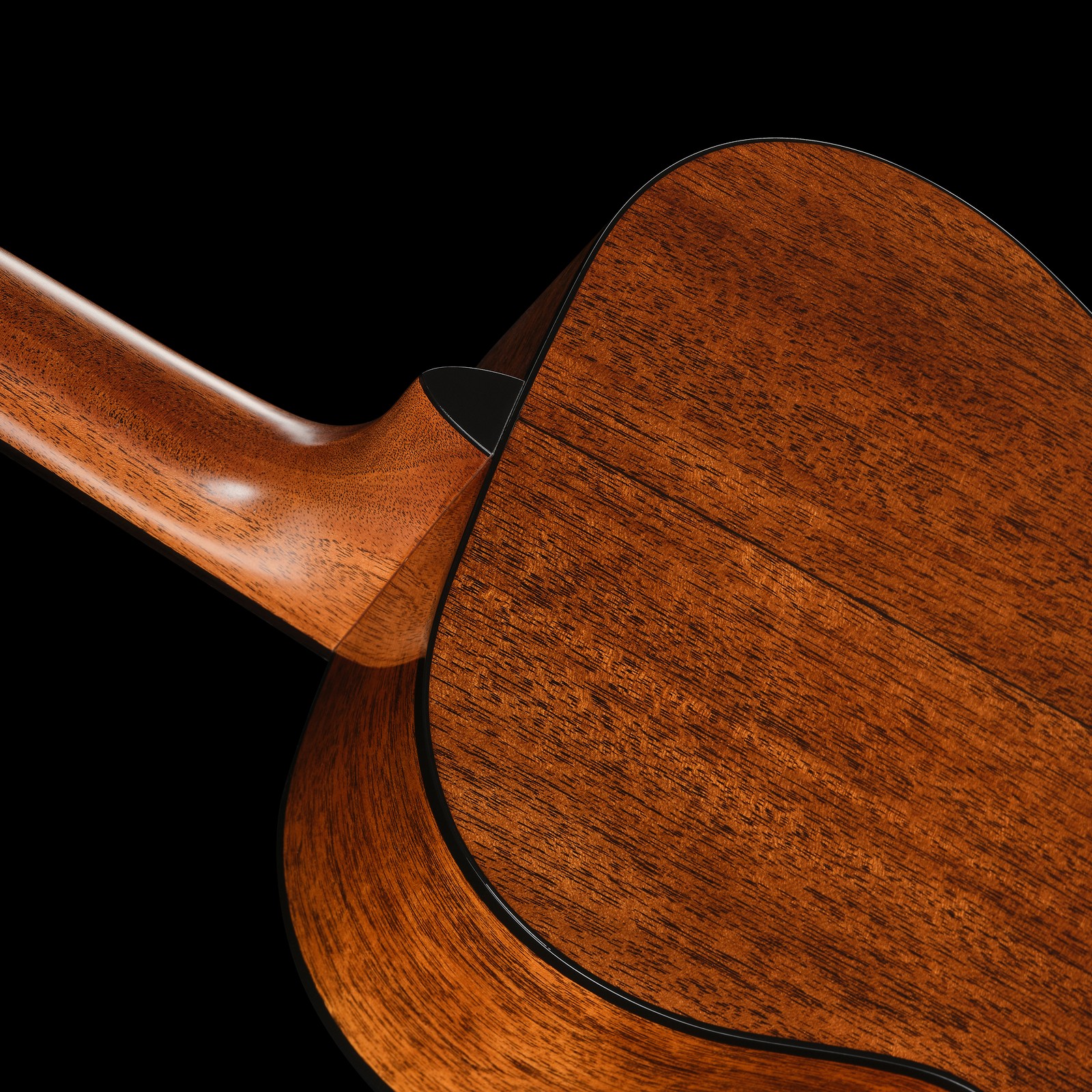 Halsübergang der Martin Guitar 0018 Westerngitarre