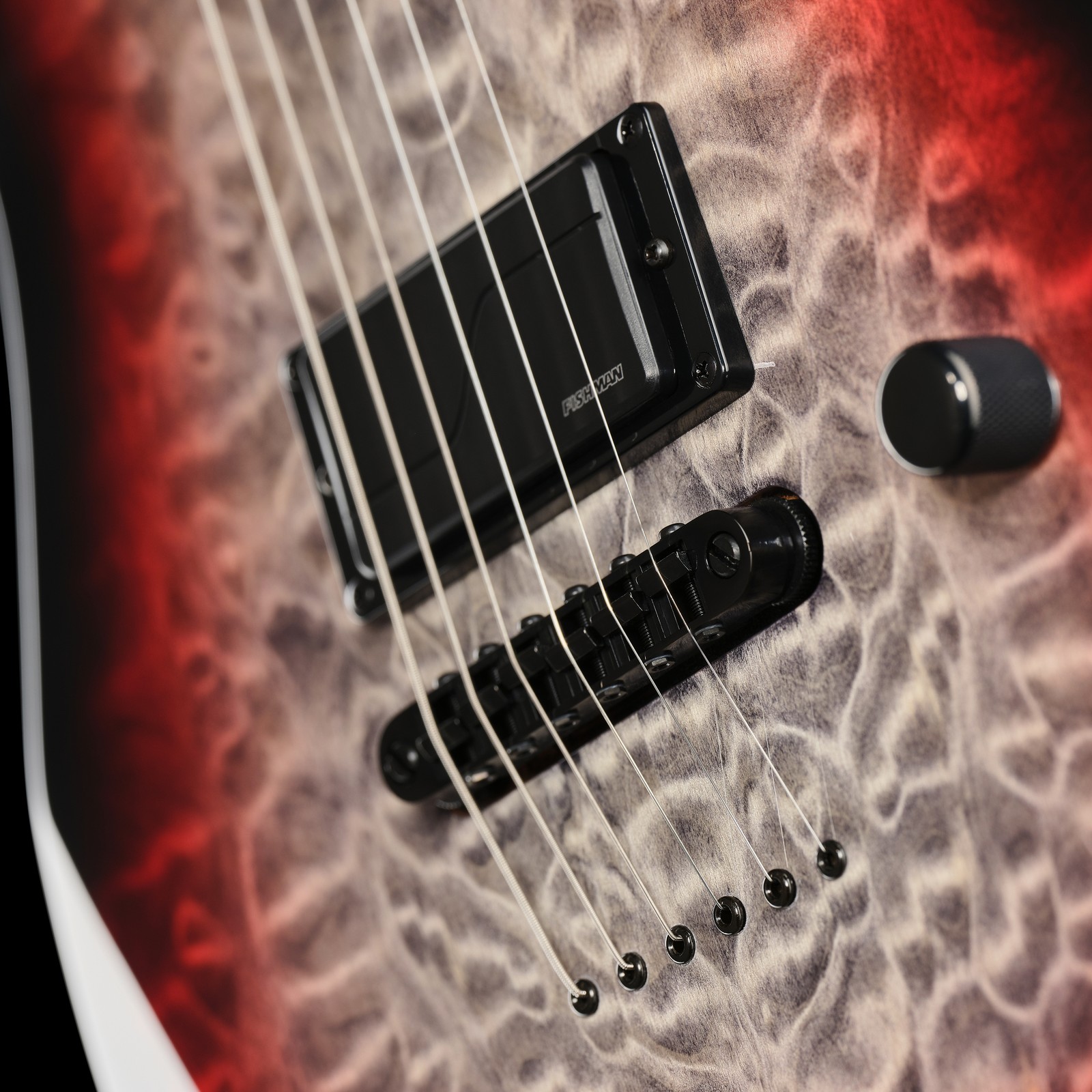 Decke der ESP LTD JM-I QM Deep Blood Moon E-Gitarre