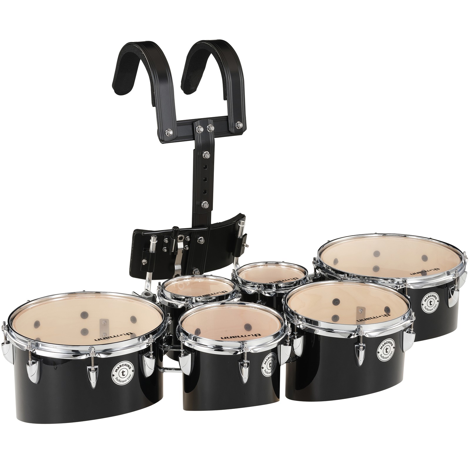 Thomann QT06 BL Marching Sixt Tom Set