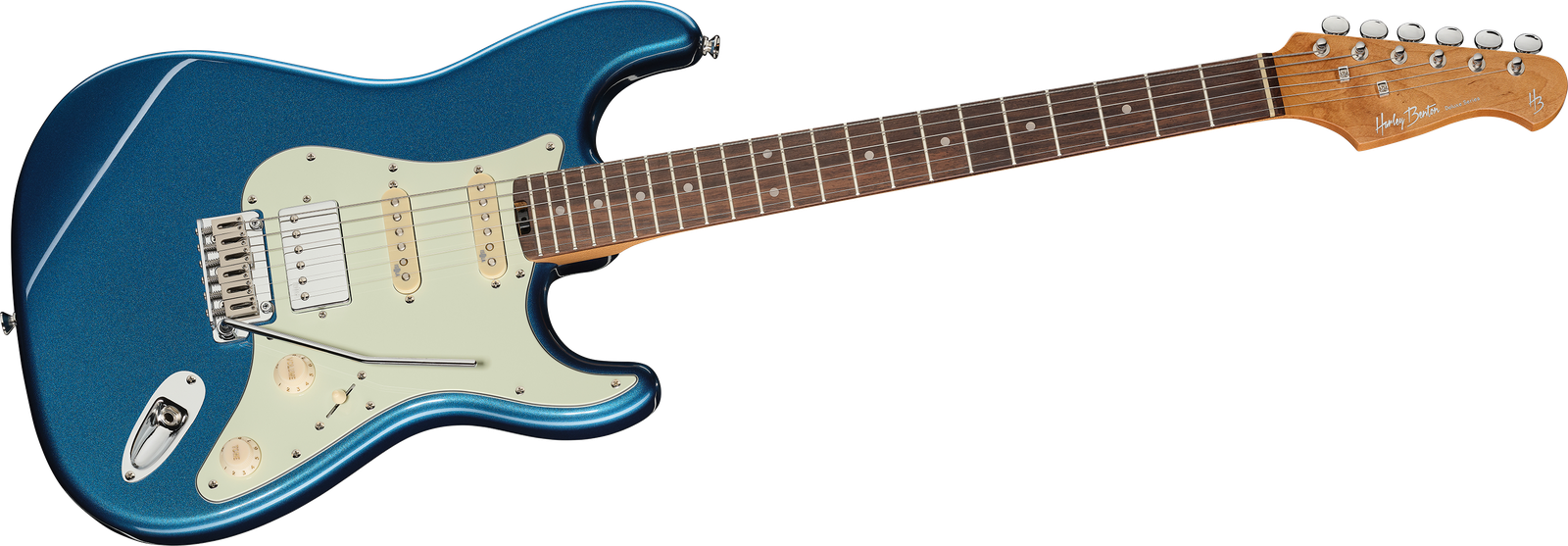 Harley Benton ST-Modern HSS LPB E-Gitarre