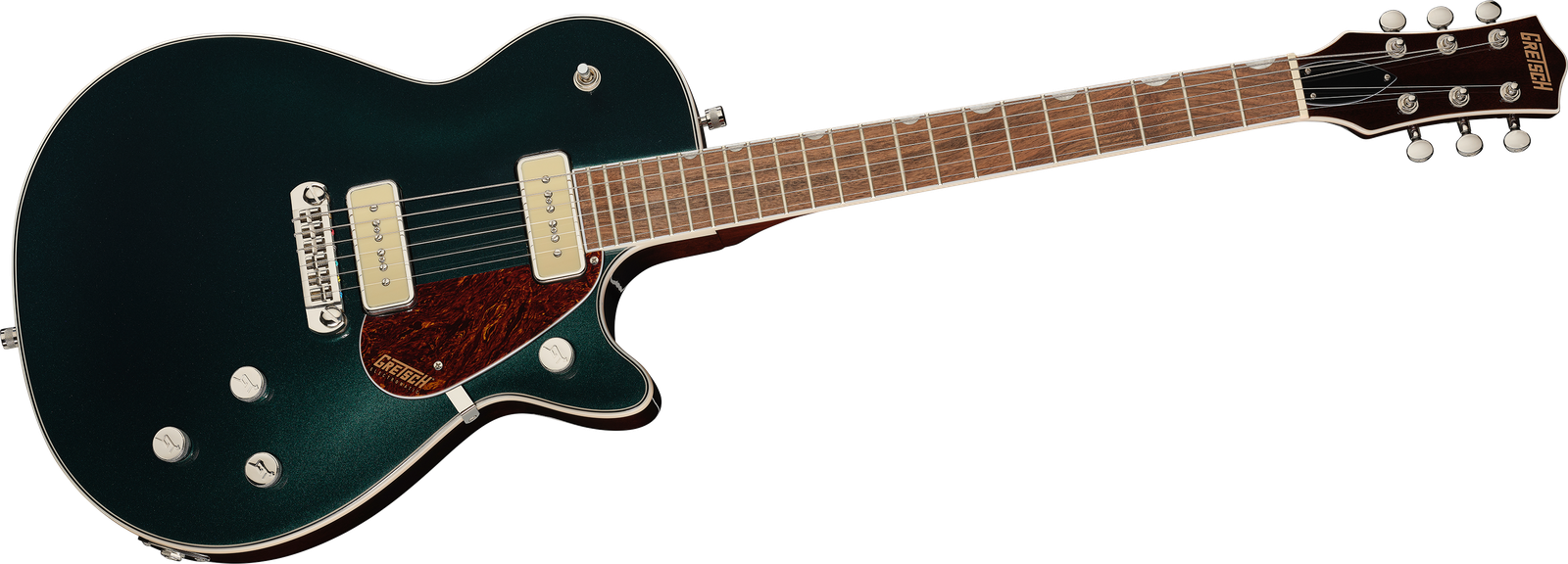 E-Gitarre Gretsch G5210-P90 Electromatic Jet CGN Frontansicht