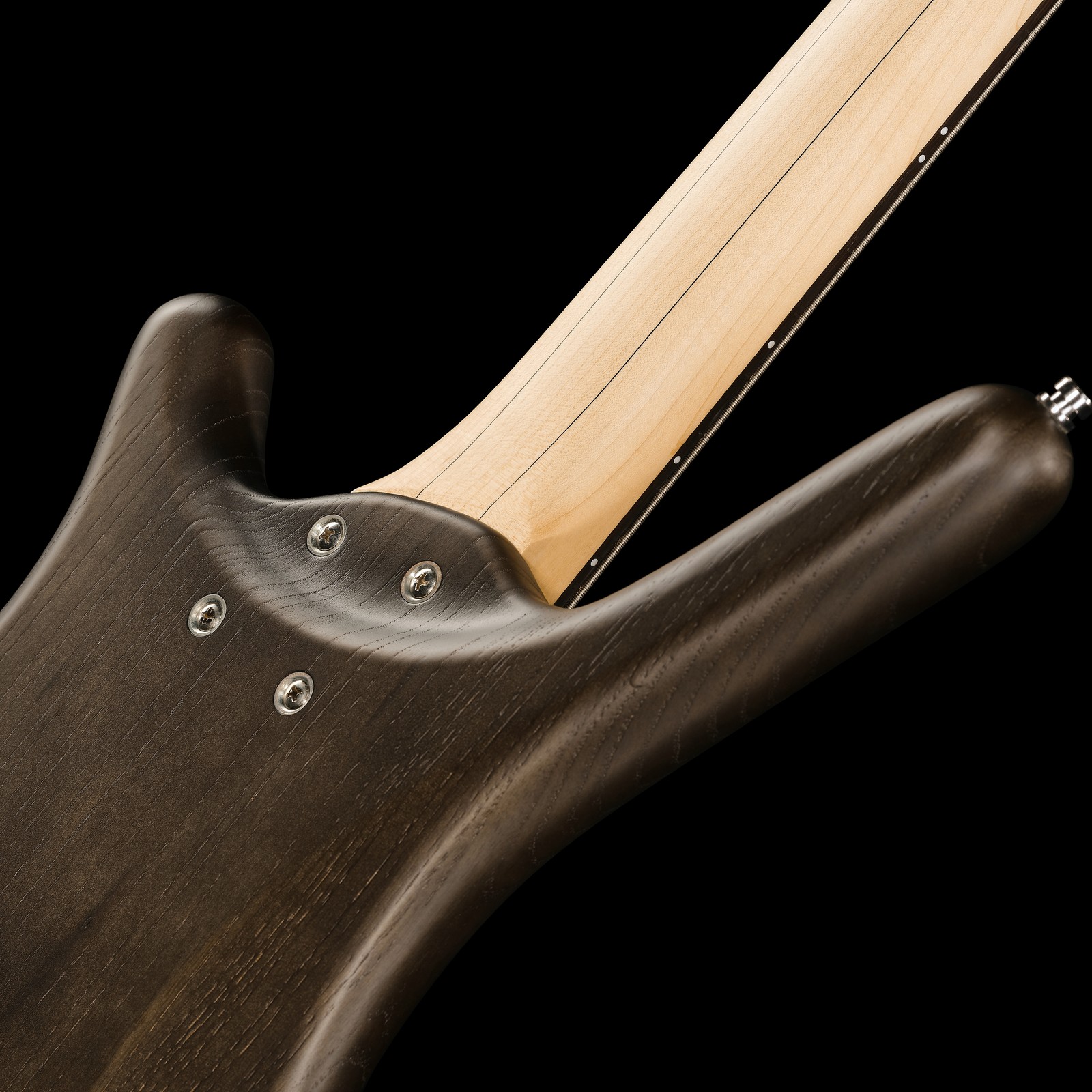 Warwick RB Corvette $$ 5 NB TS electric five-string bass, rear view