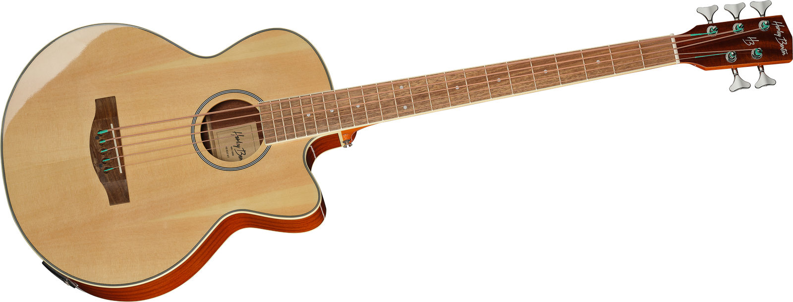 5-String Akustikbass Harley Benton B-35 von vorne