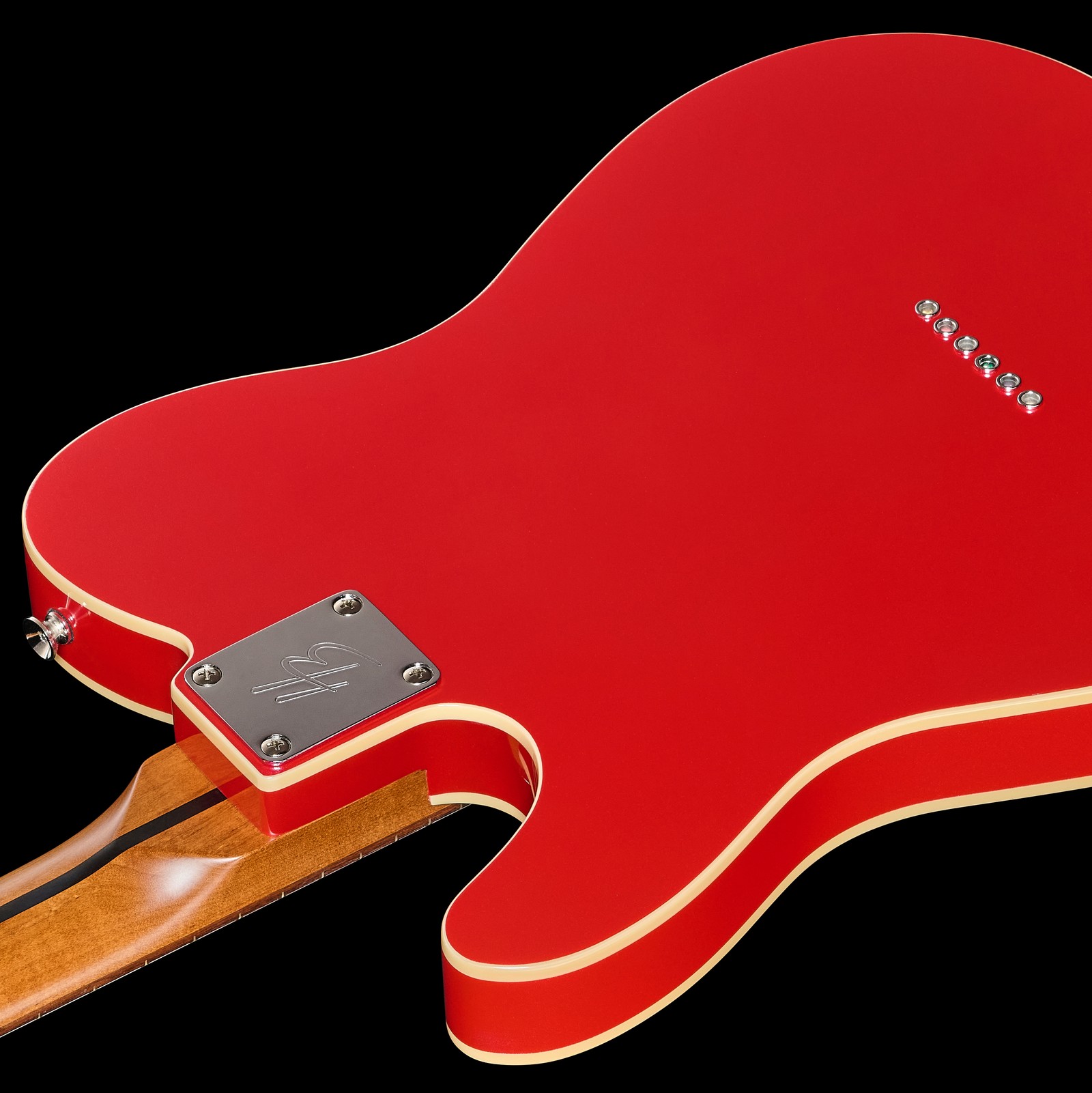 Rückseite der Harley Benton TE-62DB CAR