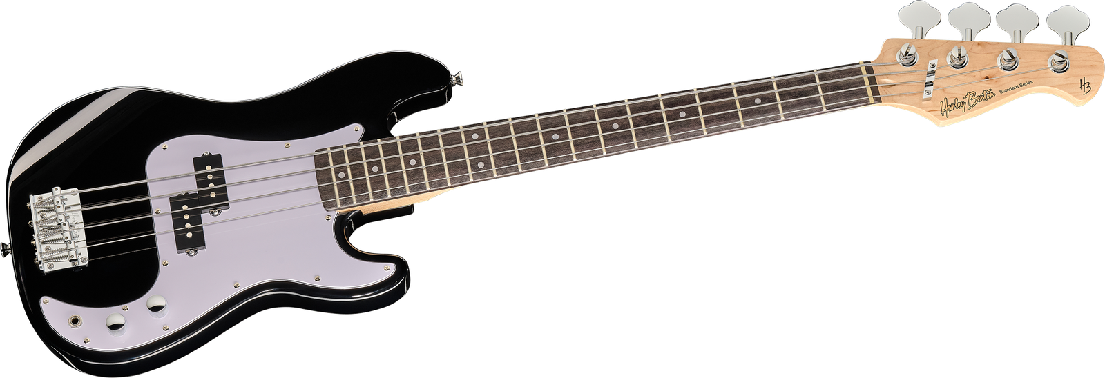 Harley Benton PB-Shorty BK Standard Series Basse électrique Short-Scale