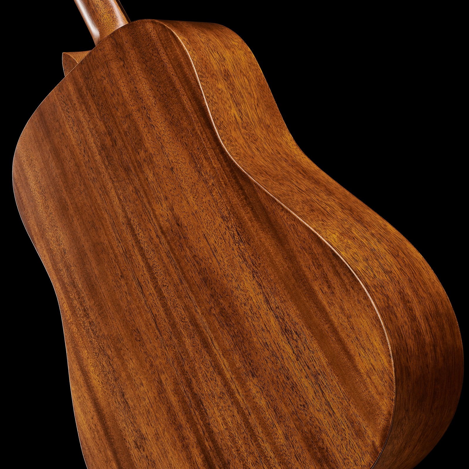 Korpusrückseite der Martin Guitar D-15M Westerngitarre