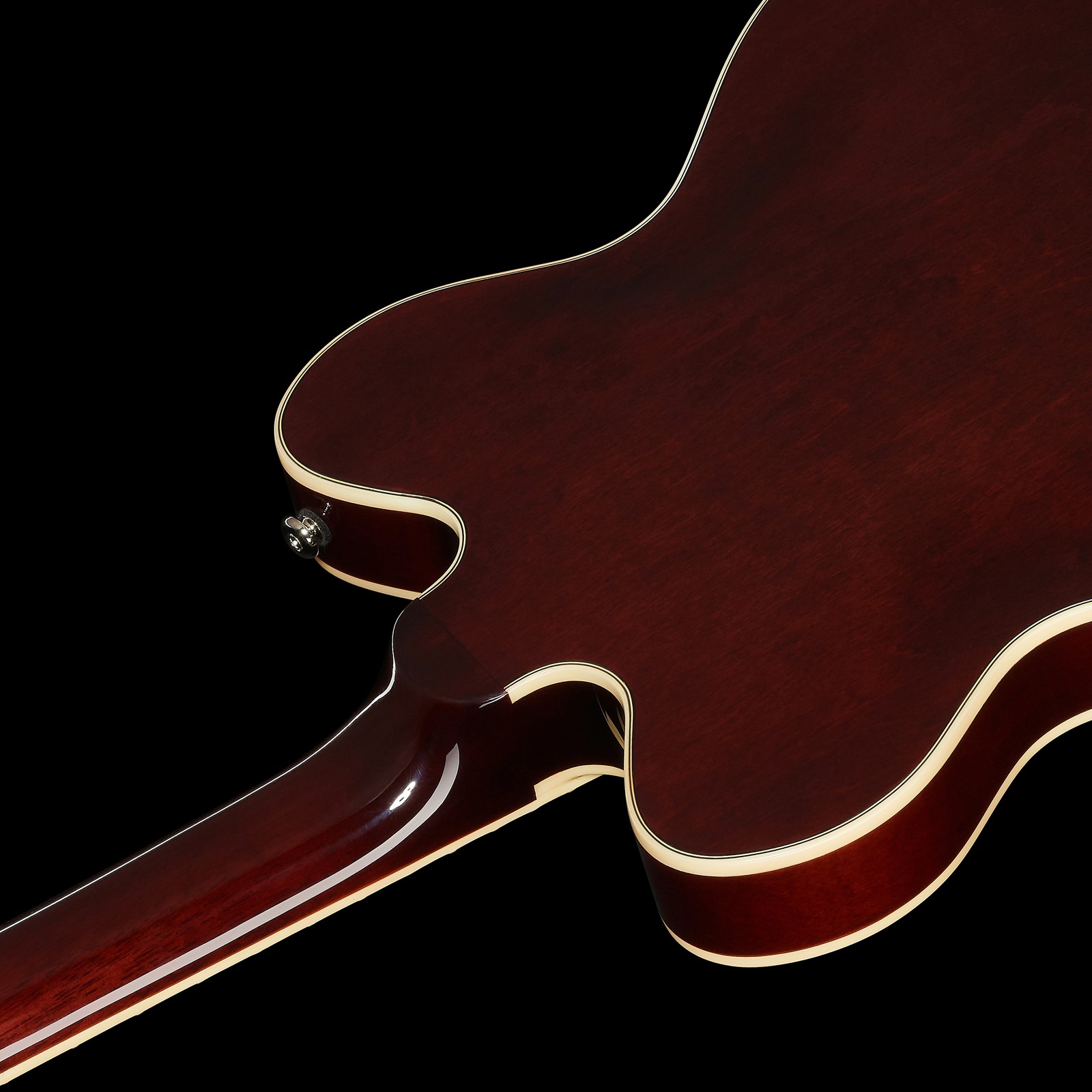 Rückseite der Gretsch G2622T Streamliner Cb Dc DD mit eingeleimtem Hals