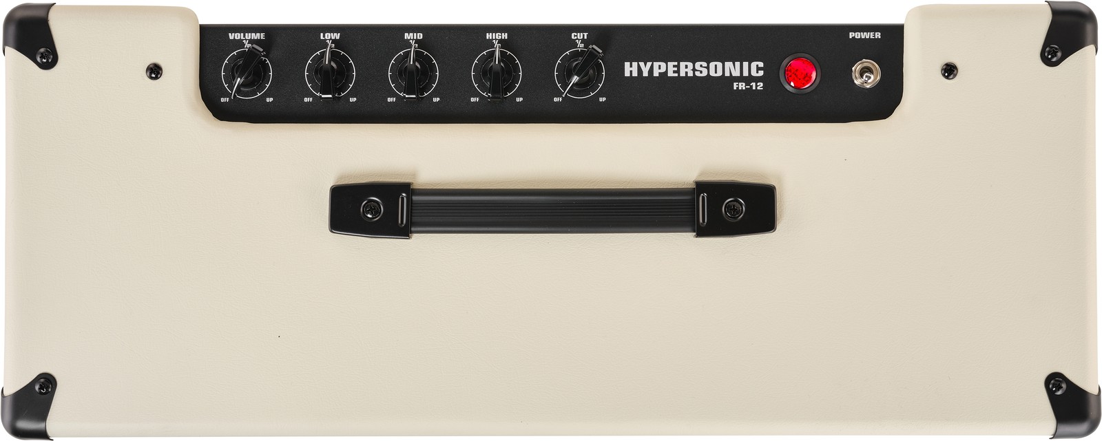 Bedienelemente am Evh 5150III FRFR 112 Hypersonic IV Fullrange Lautsprecher für E-Gitarre