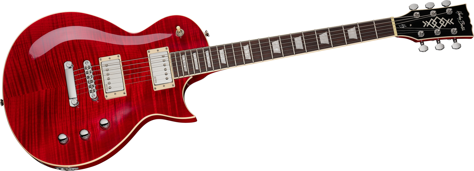 E-Gitarre Harley Benton SC-Custom Plus EMG BCF