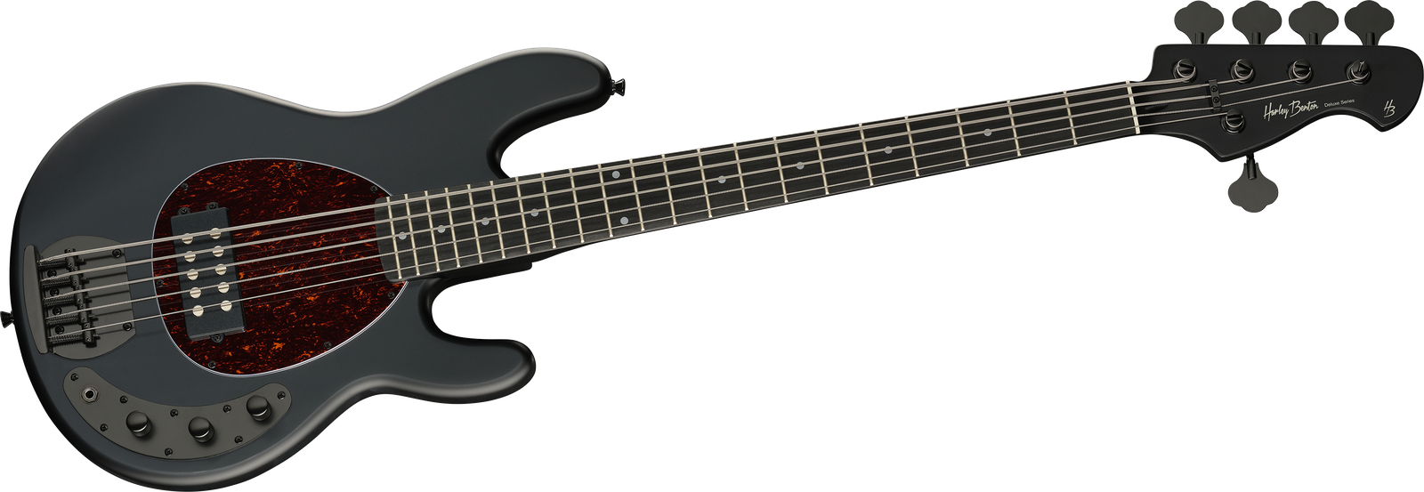 Harley Benton MB-5 SBK Deluxe Series 5 String Electric Bass