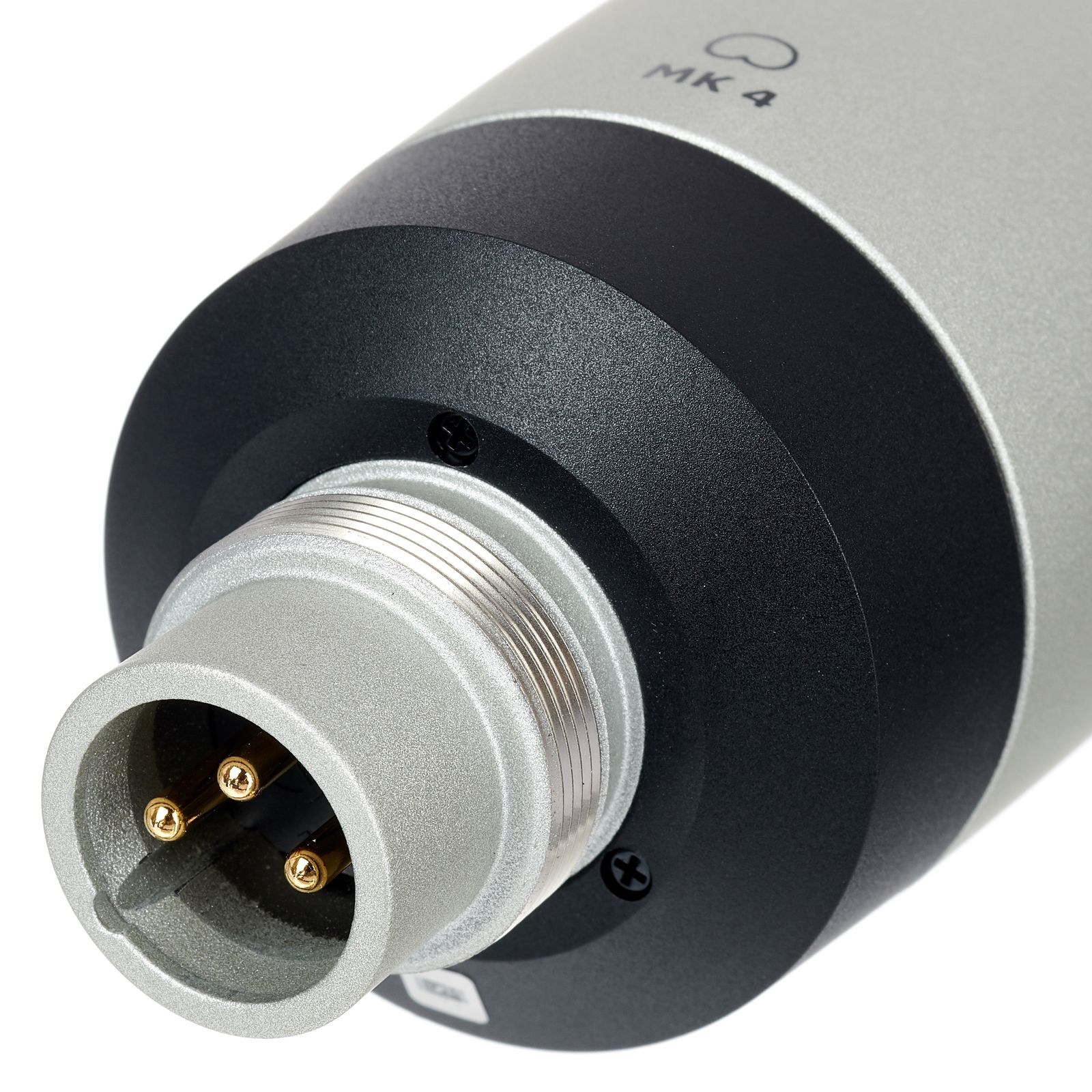 XLR Anschluss am Sennheiser MK4