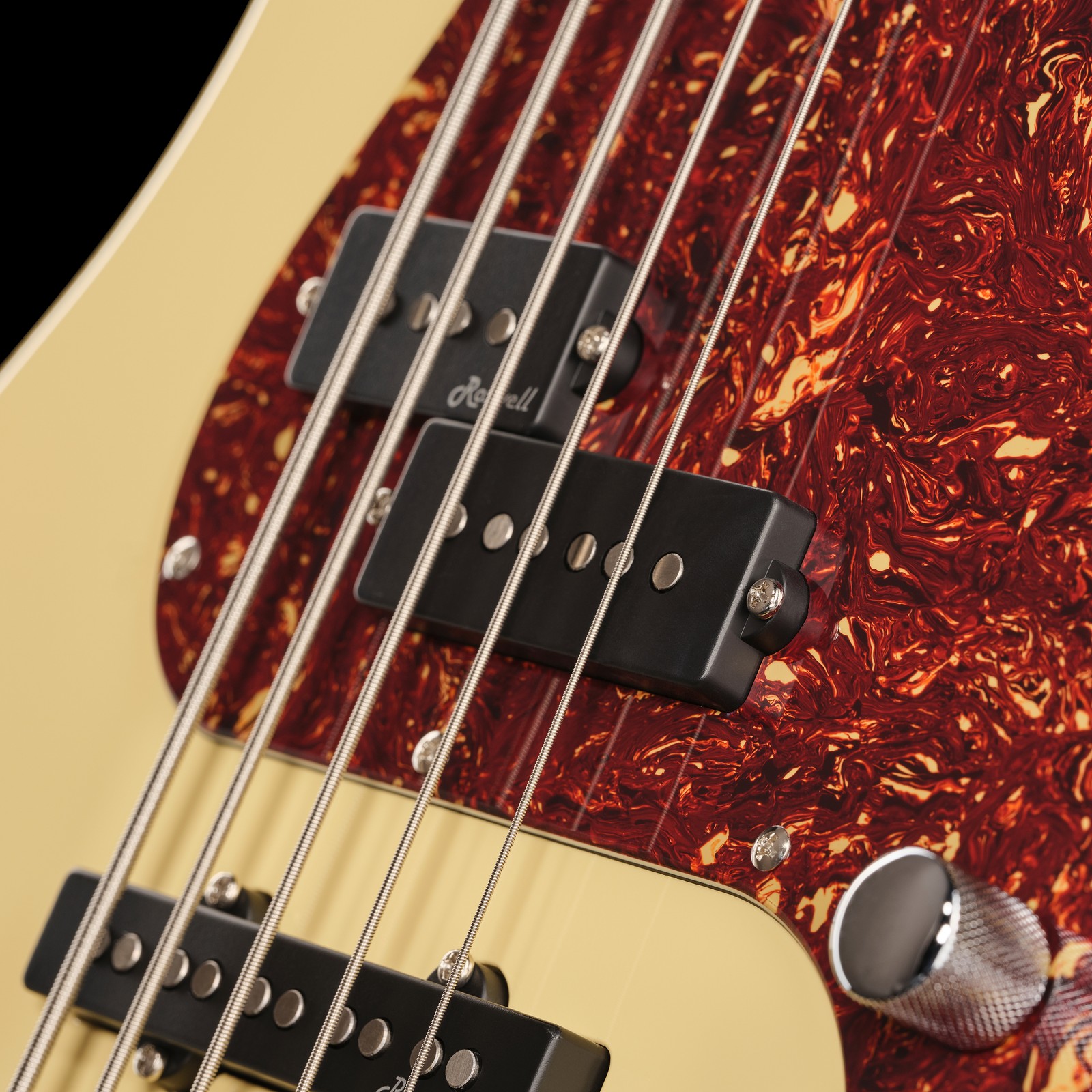 Tonabnehmer des 5-Saiter E-Bass Harley Benton PJ-75OW Vintage