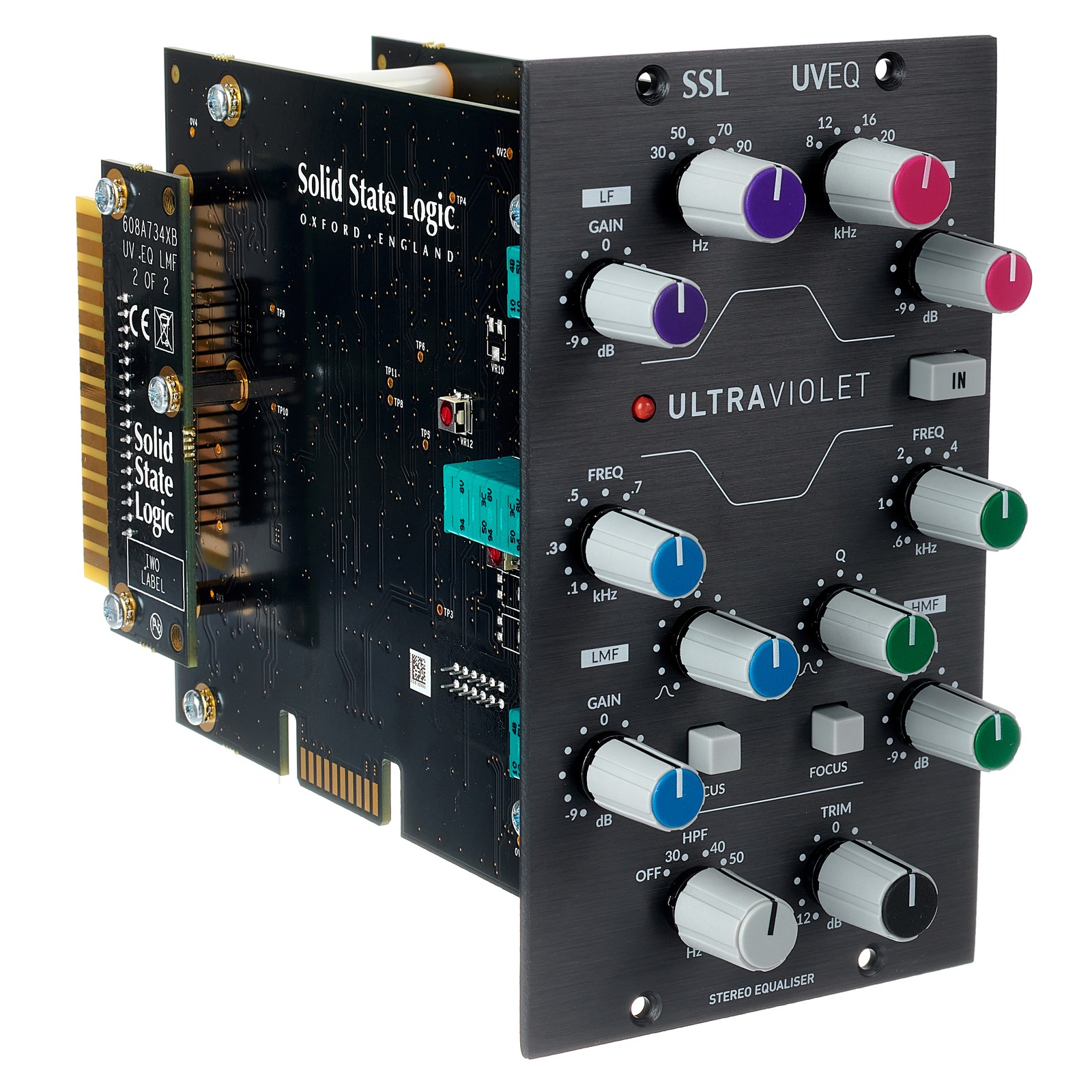 SSL 500-Series UltraViolet 4-Band Stereo EQ