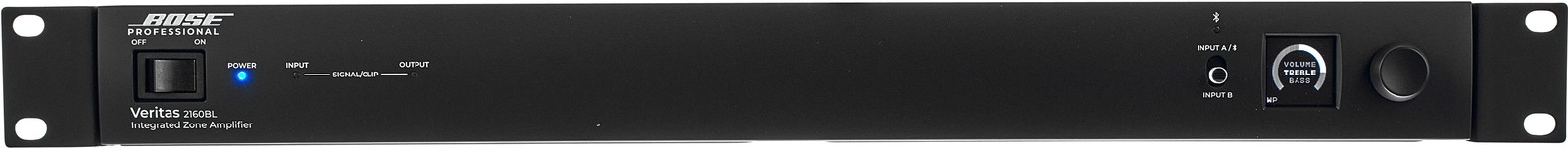 Vorderseite der Bose Professional Veritas 2160BL Endstufe