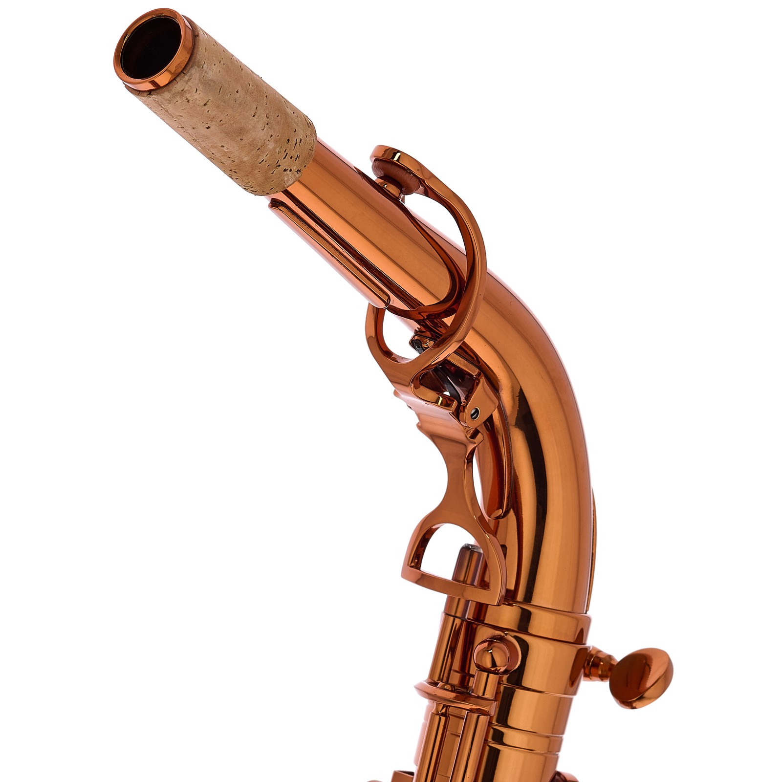 S-Bogen des BetterSax Session Alto Copper Bronze Saxophons