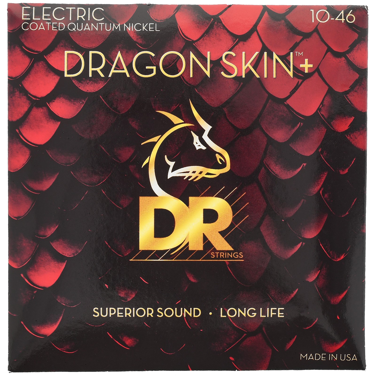 DR Strings Dragon Skin+ DEQ-10 Coated