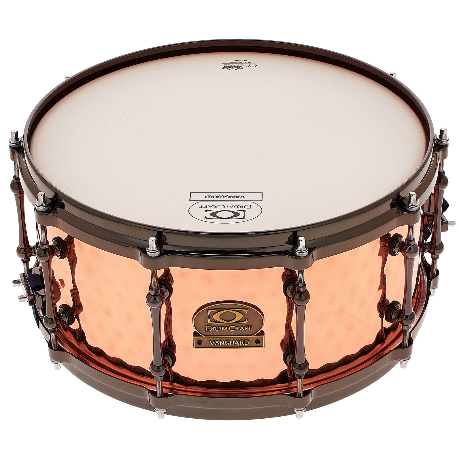 Snare Strainer der DrumCraft 14"x6,5" Vanguard Snare Copper