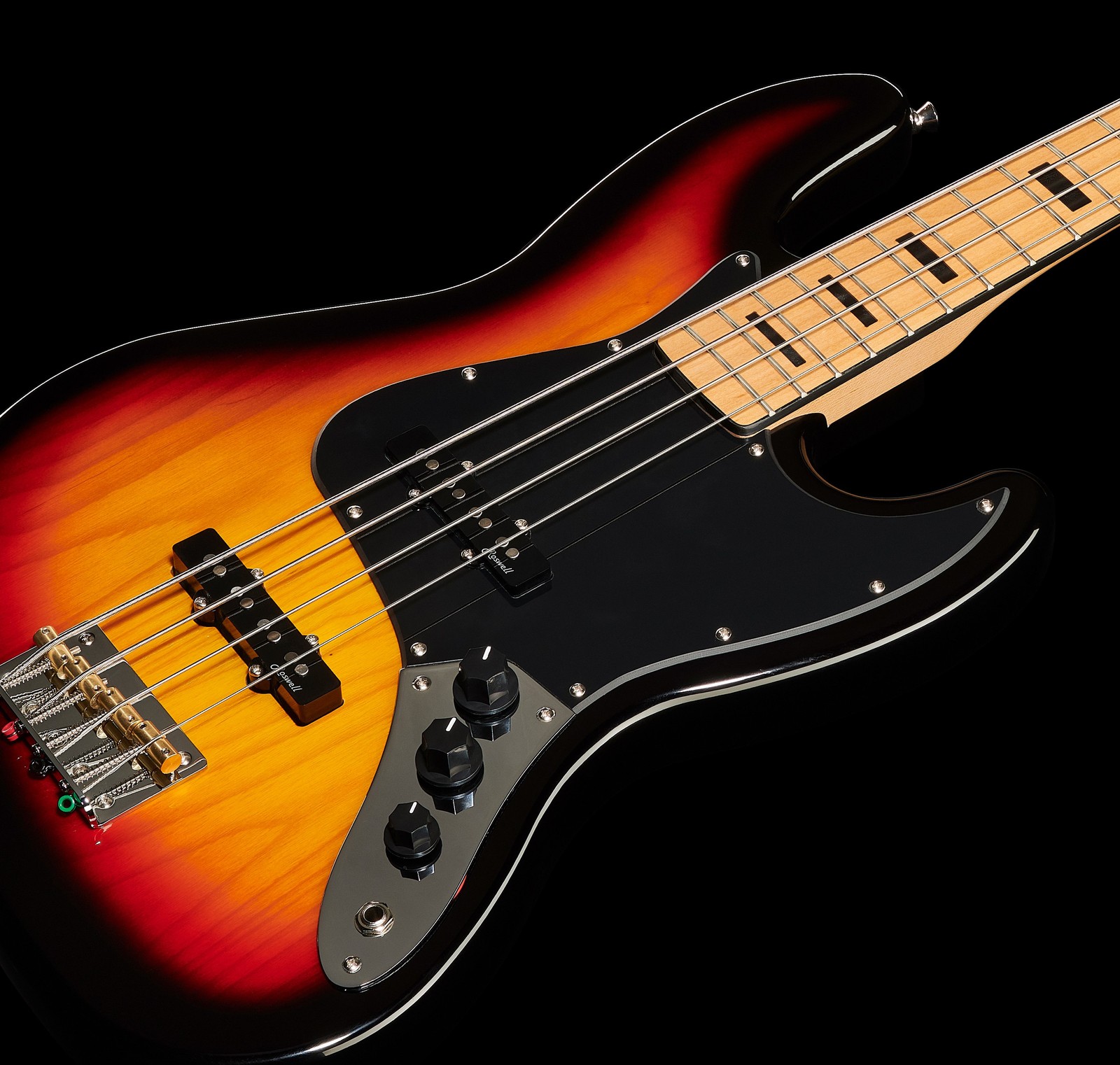 Harley Benton JB-75MN SB Vintage Series cuerpo de fresno americano