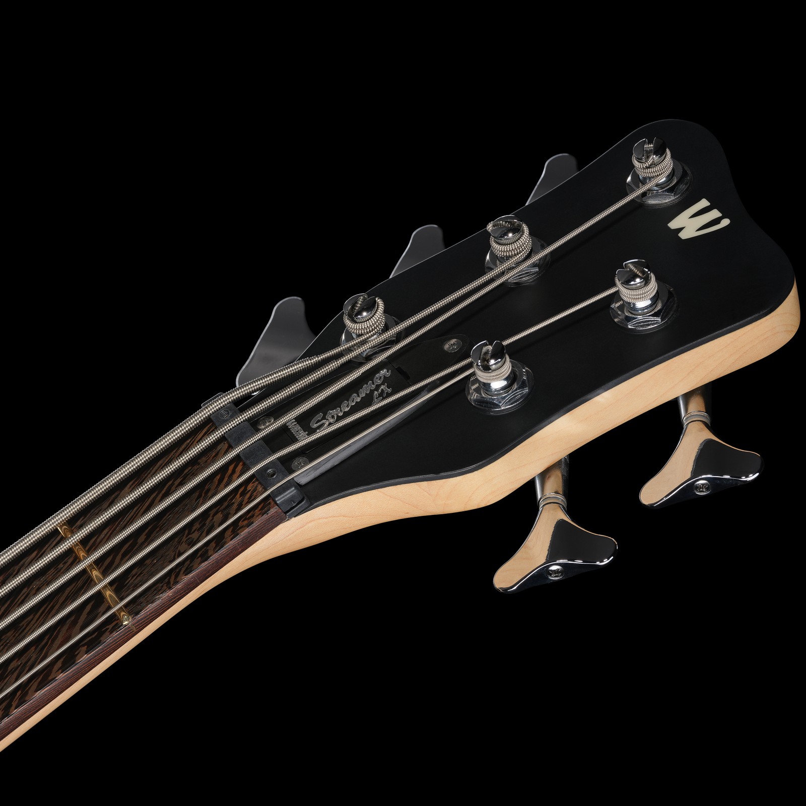 Headstock of the Warwick RB Streamer LX 5 SW HP 5-String Electric Bass