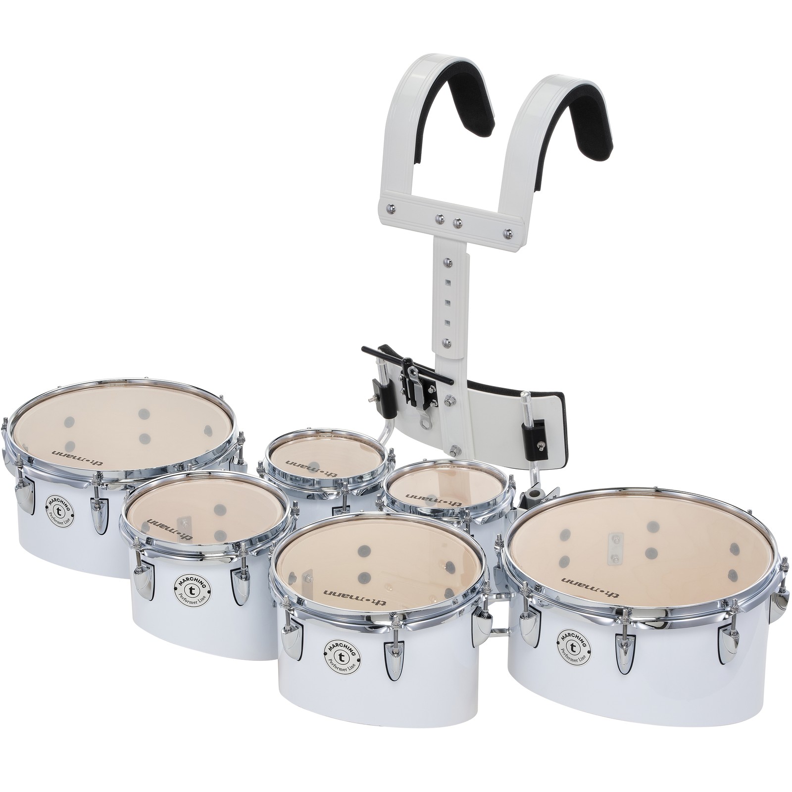 Thomann QT06 W Marching Sixt Tom Set