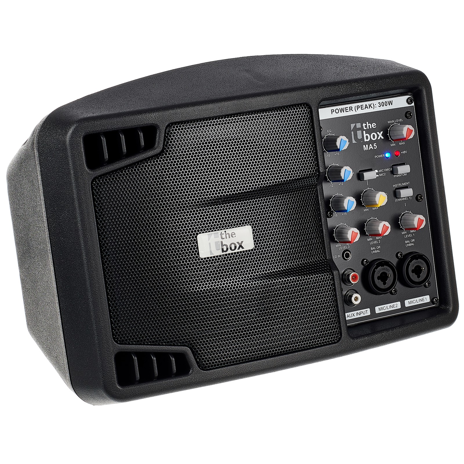 Frontansicht des the box MA5