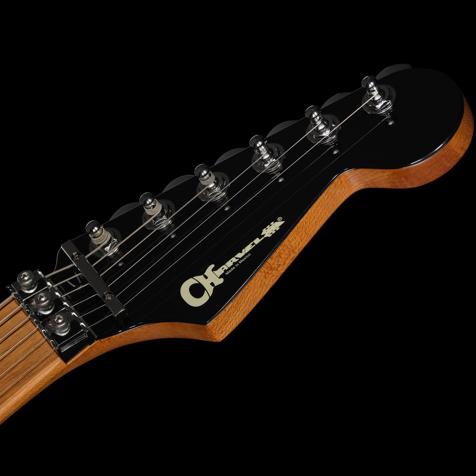 Kopfplatte der Charvel Pro-Mod Plus San Dimas FR CB E-Gitarre