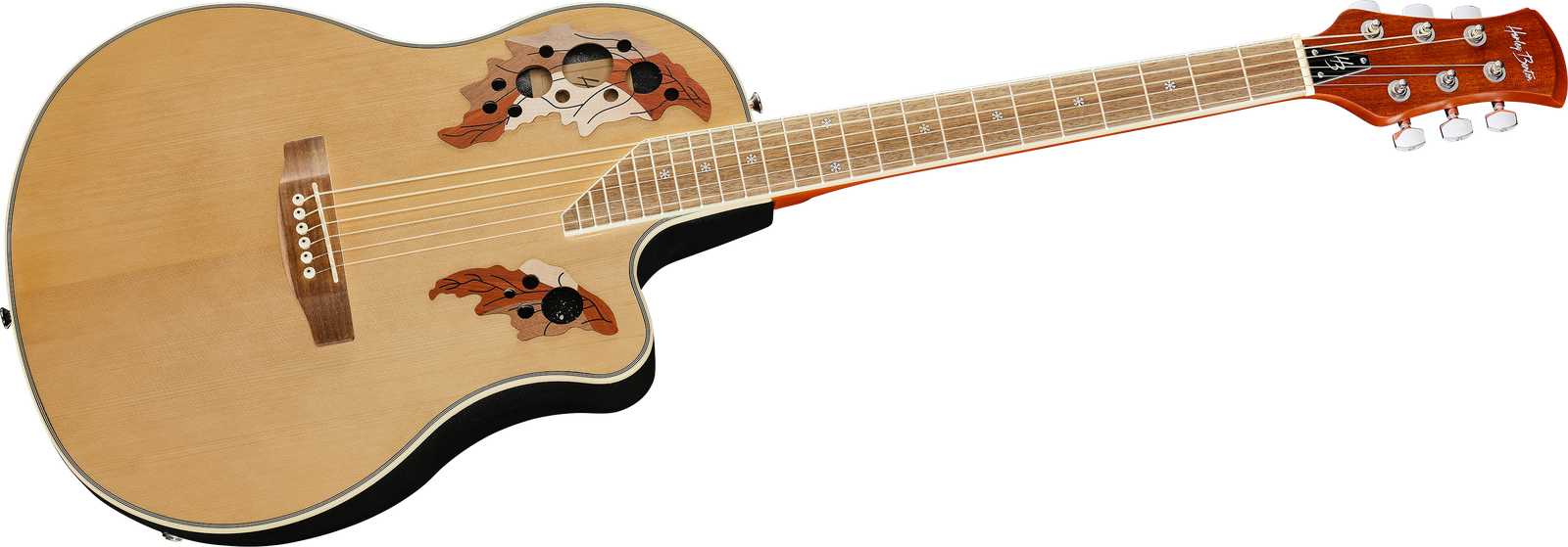 acoustic-electric steel-string guitar Harley Benton HBO-850NT