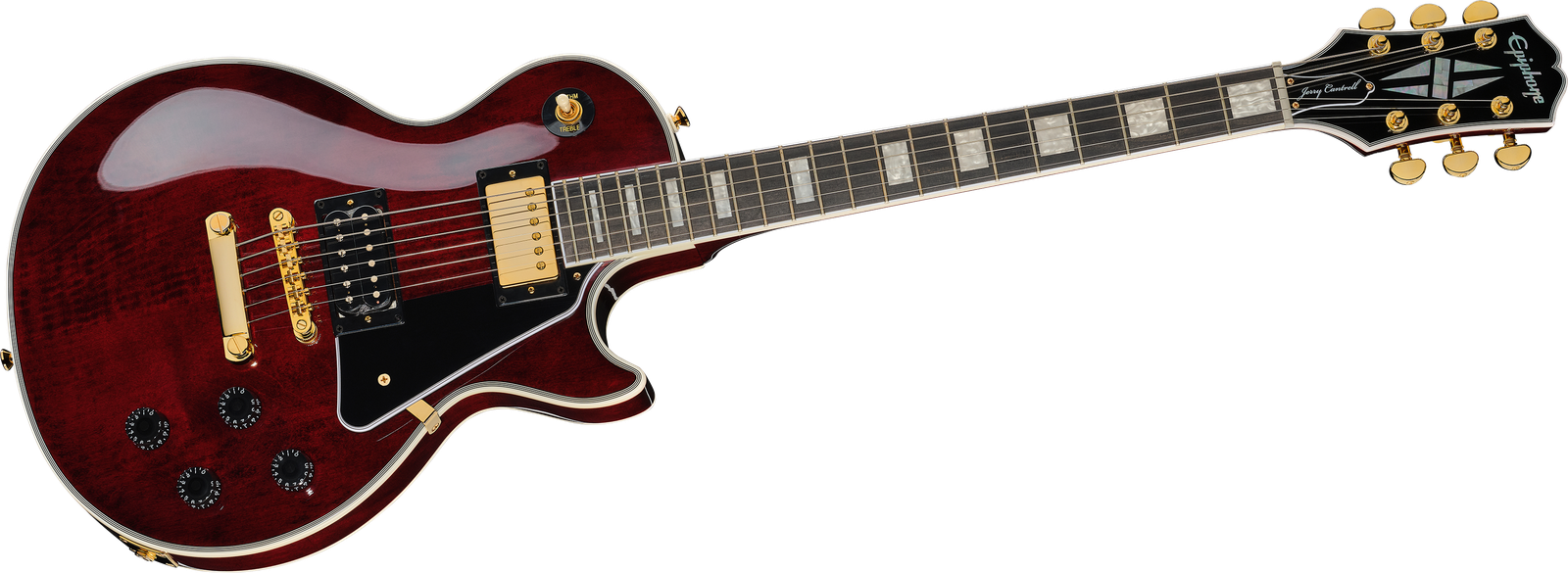 Epiphone Jerry Cantrell Wino LP Custom E-Gitarre